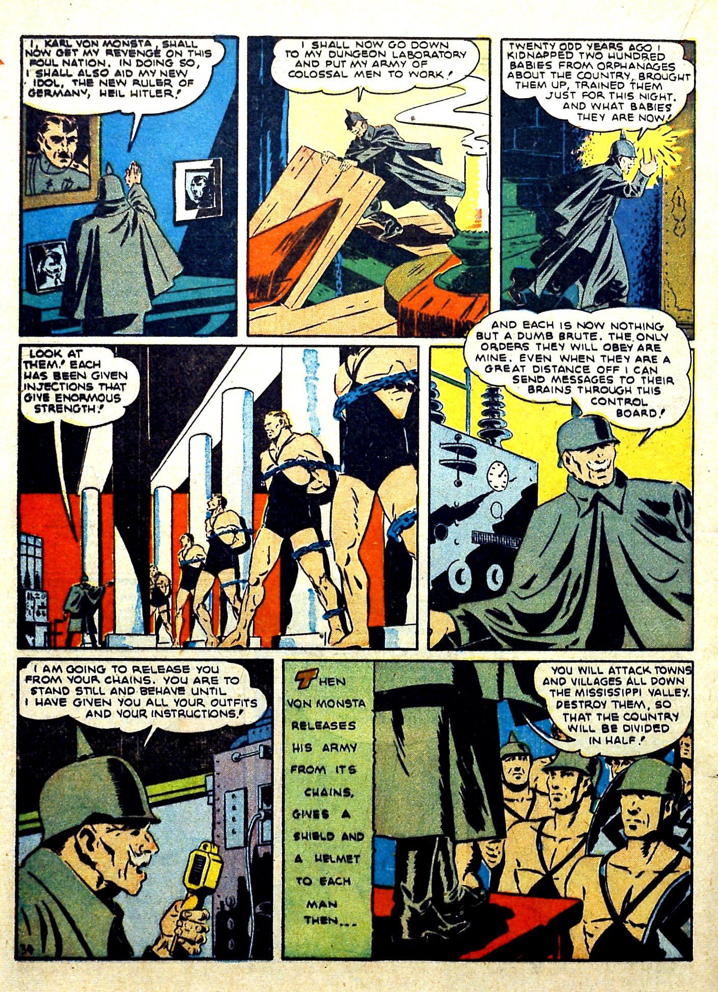 Read online Our Flag Comics comic -  Issue #3 - 35