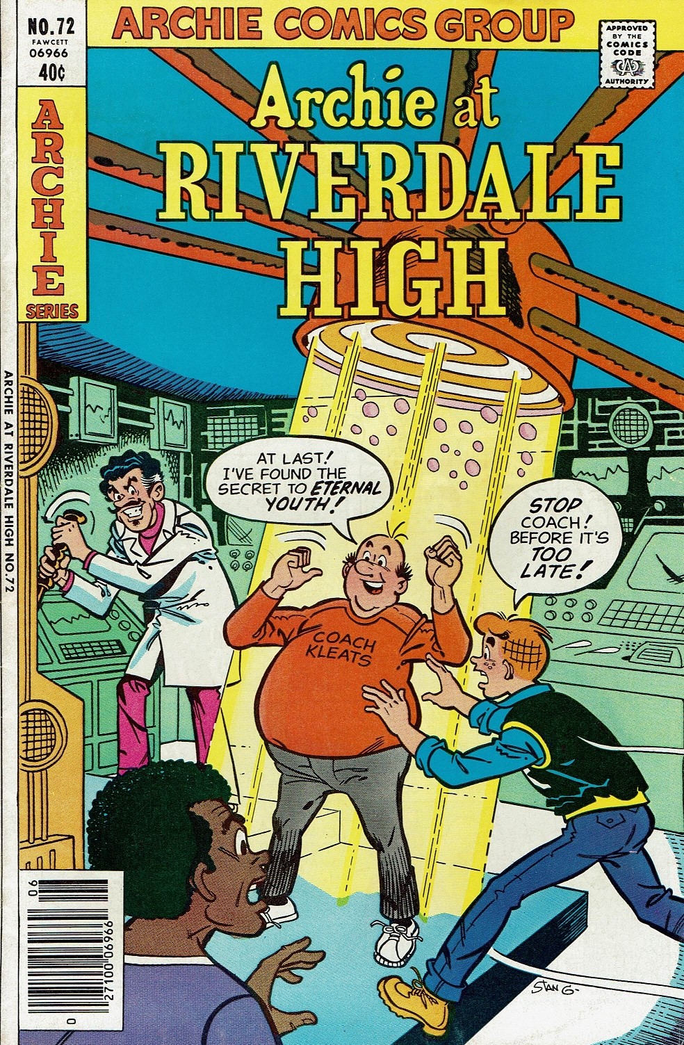 Read online Archie at Riverdale High (1972) comic -  Issue #72 - 1