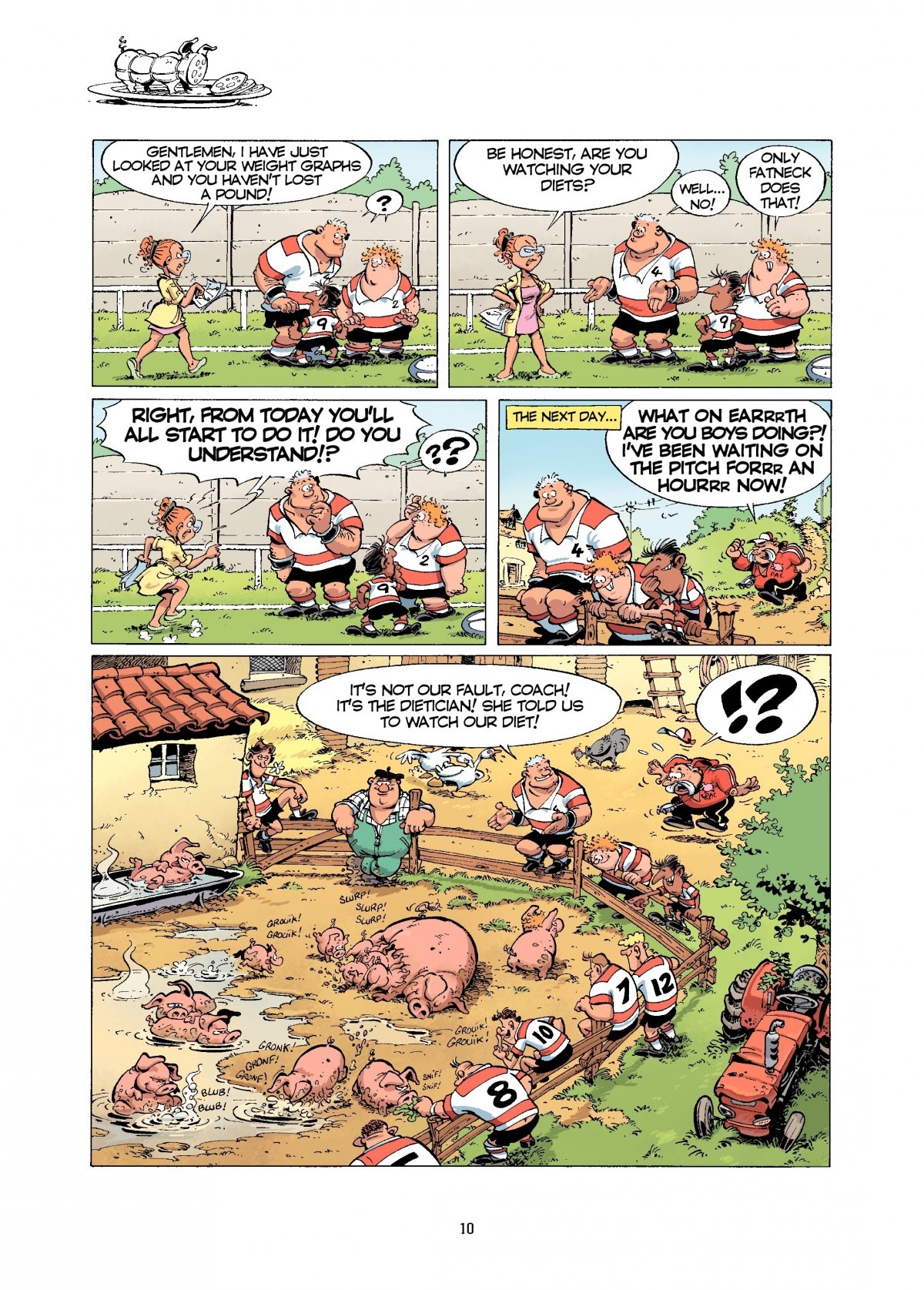 Read online The Rugger Boys comic -  Issue #1 - 10