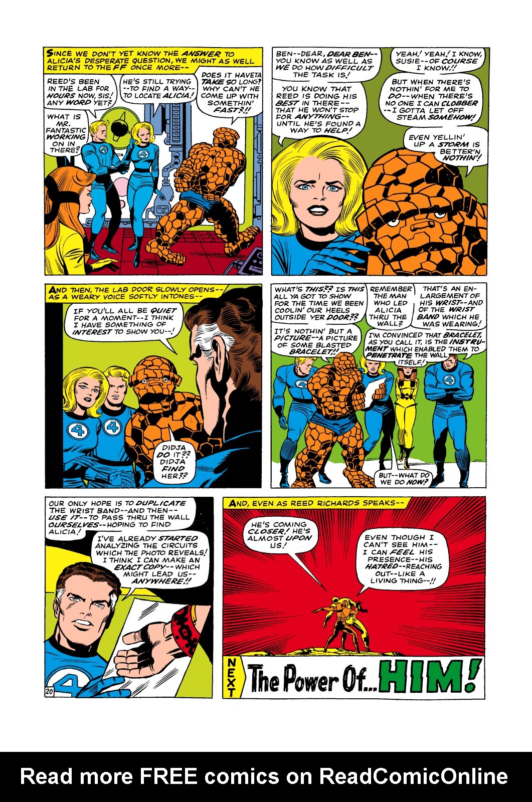 Read online Fantastic Four (1961) comic -  Issue #66 - 21