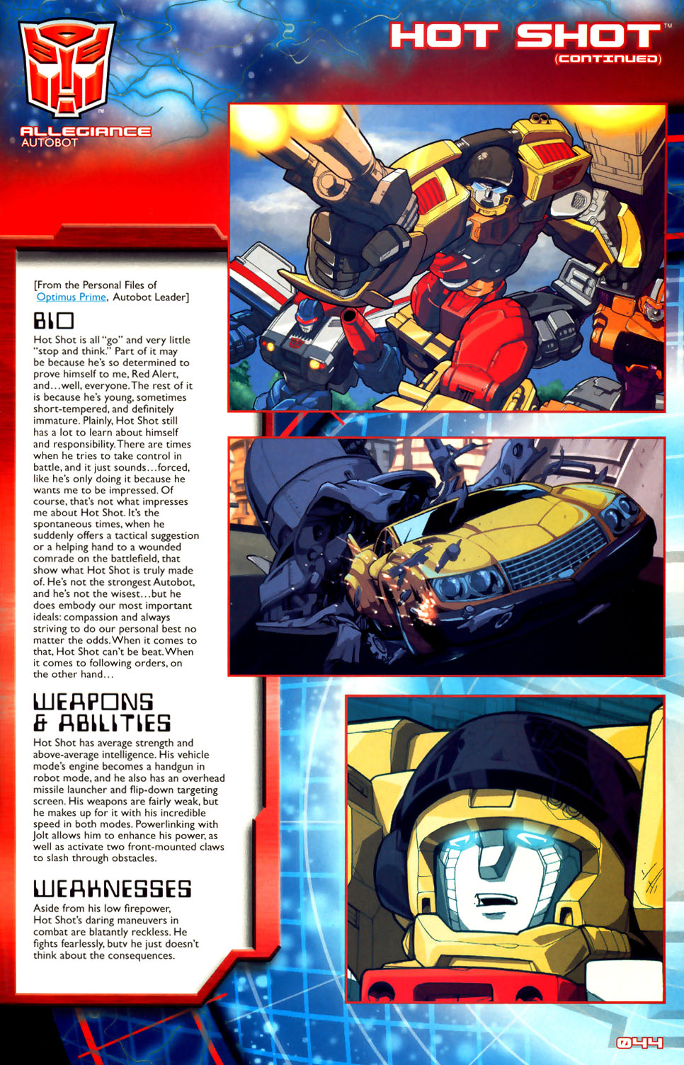 Read online More Than Meets The Eye: Transformers Armada comic -  Issue #1 - 48