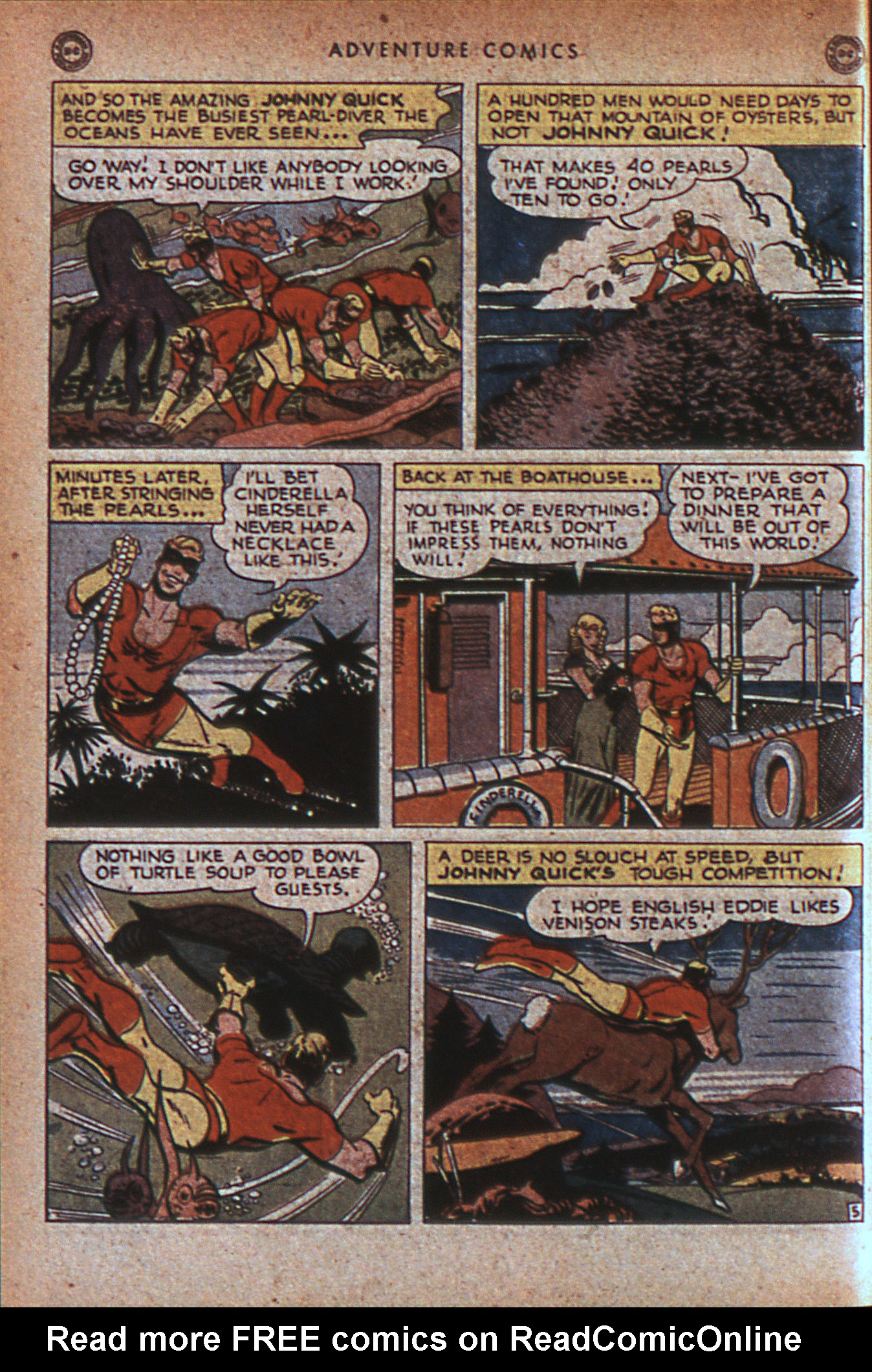 Read online Adventure Comics (1938) comic -  Issue #124 - 45