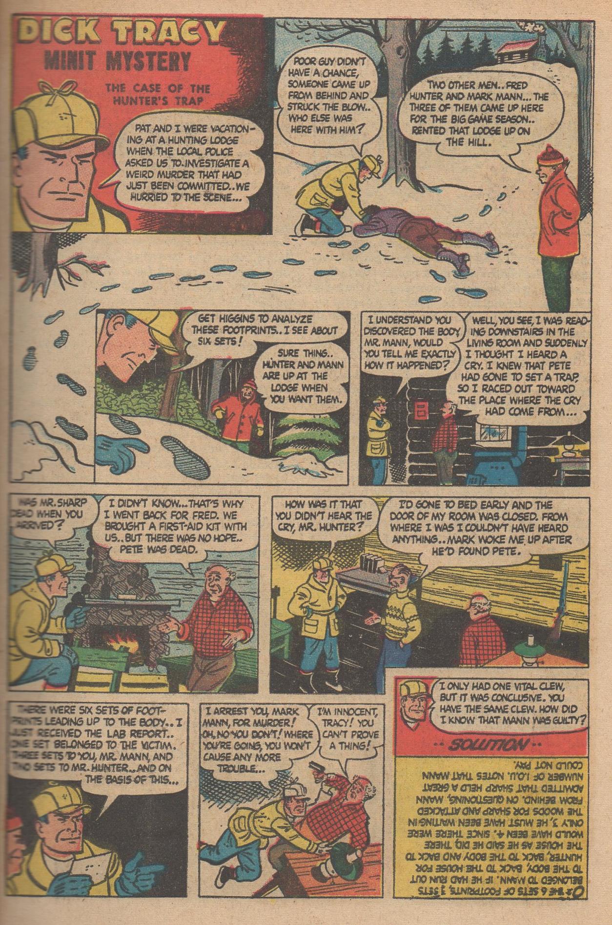 Read online Dick Tracy comic -  Issue #143 - 35