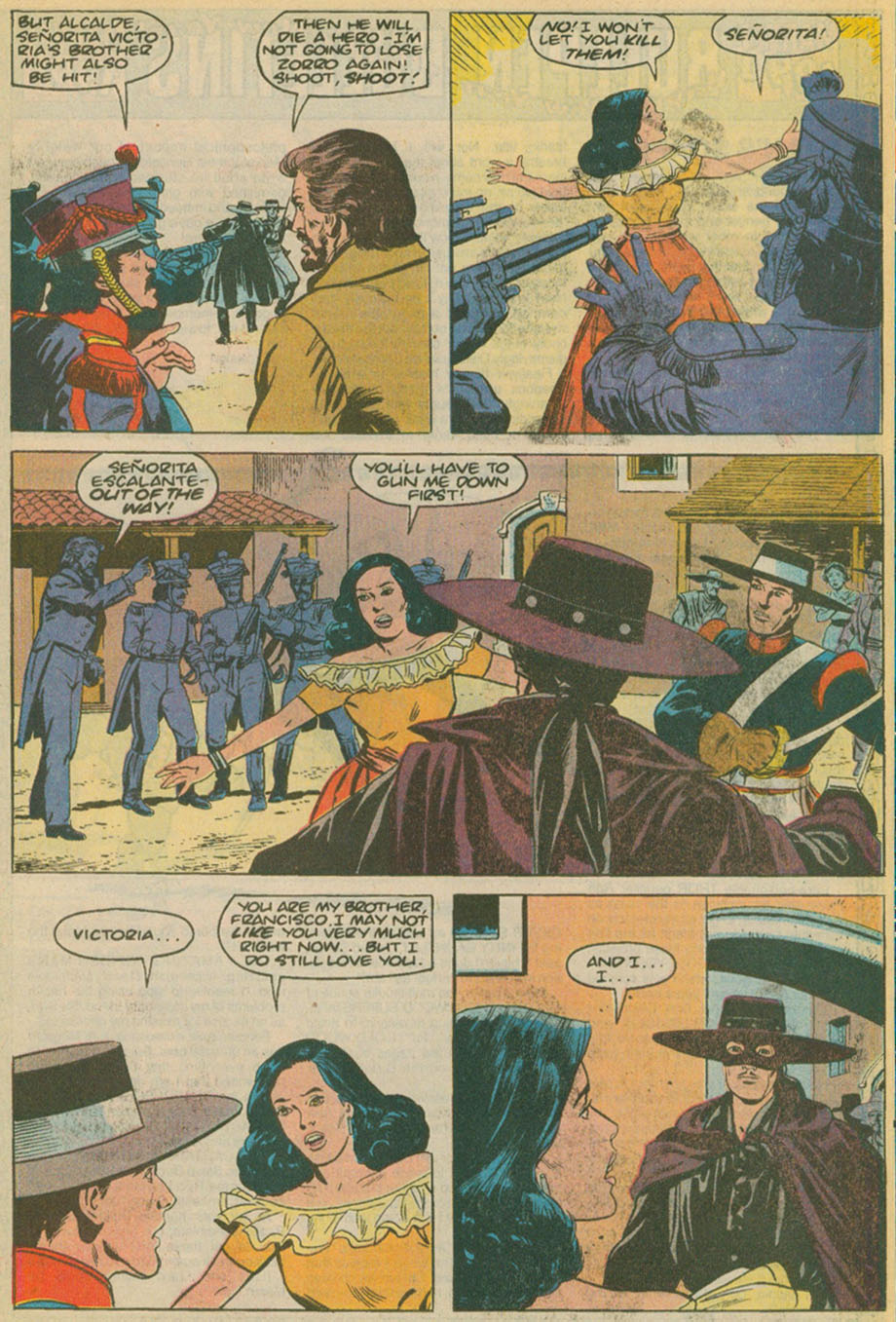 Read online Zorro (1990) comic -  Issue #4 - 18