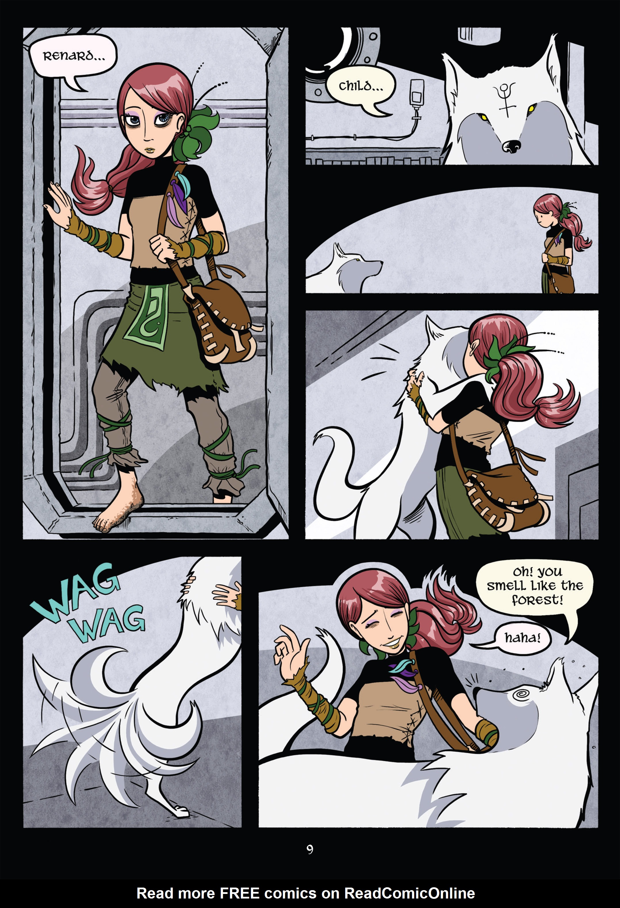 Read online Gunnerkrigg Court comic -  Issue # TPB 4 (Part 1) - 9