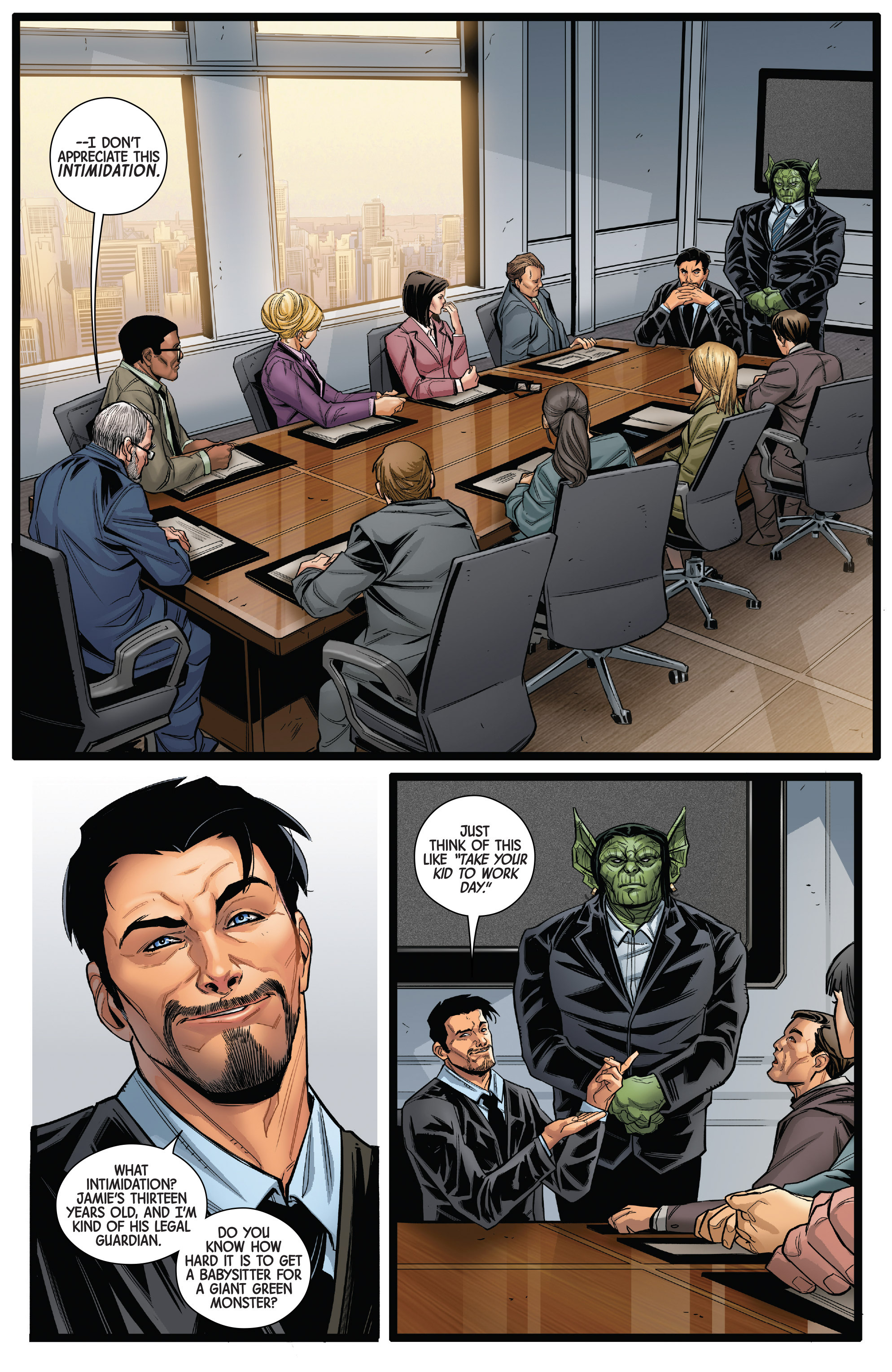 Read online Superior Iron Man comic -  Issue #6 - 8