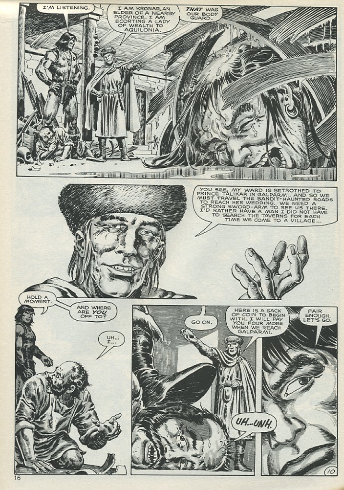Read online The Savage Sword Of Conan comic -  Issue #134 - 16
