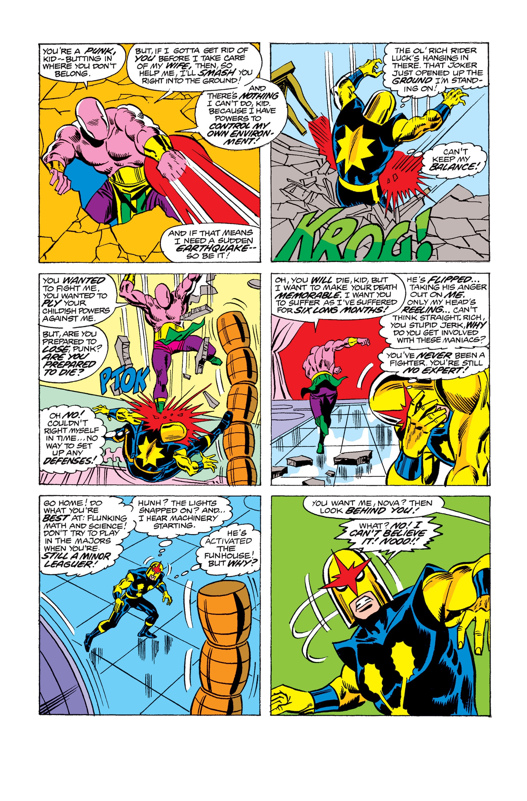 Read online Nova (1976) comic -  Issue #9 - 13