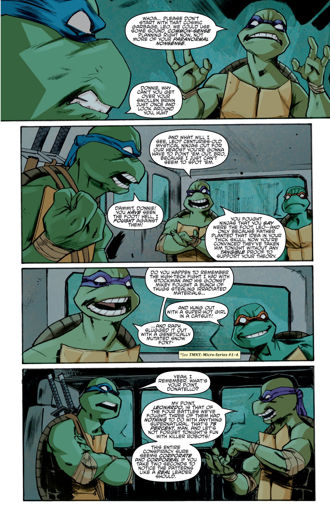 Read online Teenage Mutant Ninja Turtles: The IDW Collection comic -  Issue # TPB 1 (Part 4) - 34