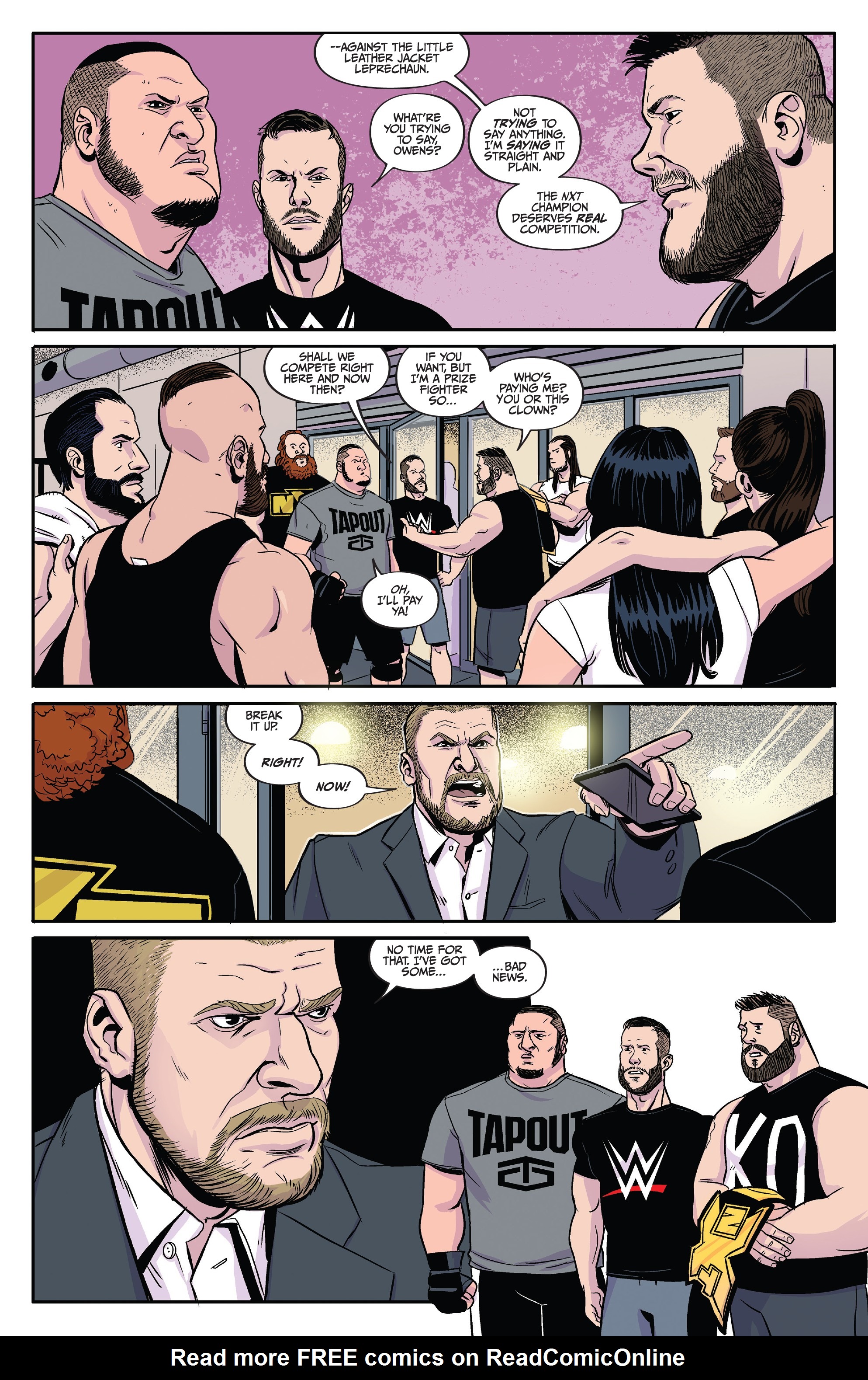 Read online WWE: NXT Takeover comic -  Issue # TPB - 36