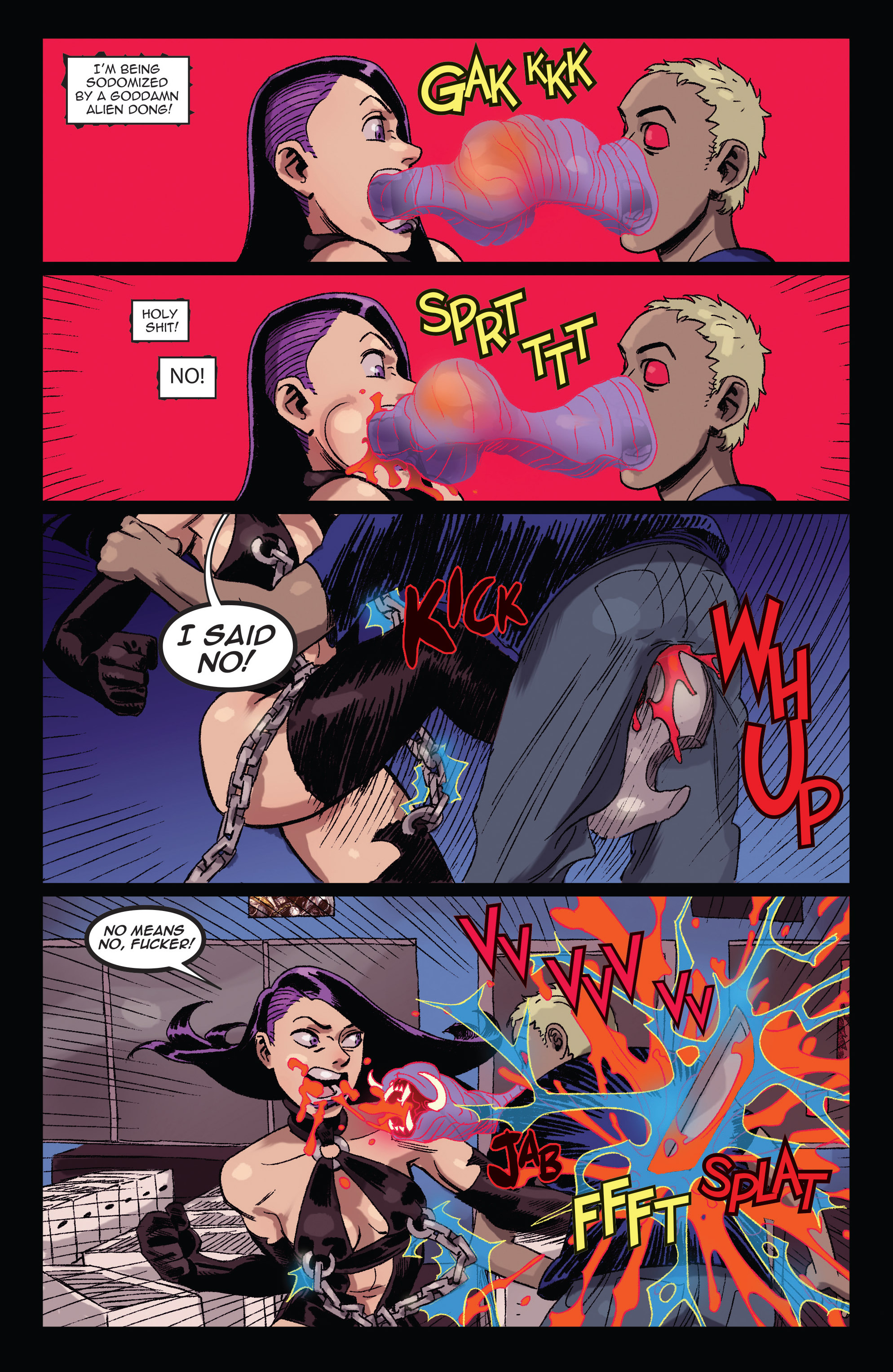 Read online Vampblade comic -  Issue #1 - 19