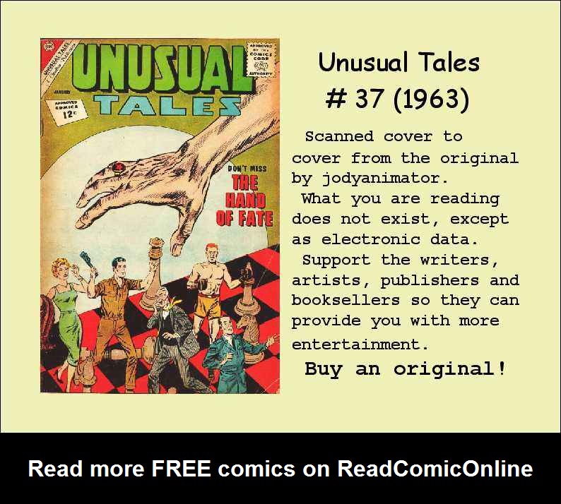 Read online Unusual Tales comic -  Issue #37 - 37
