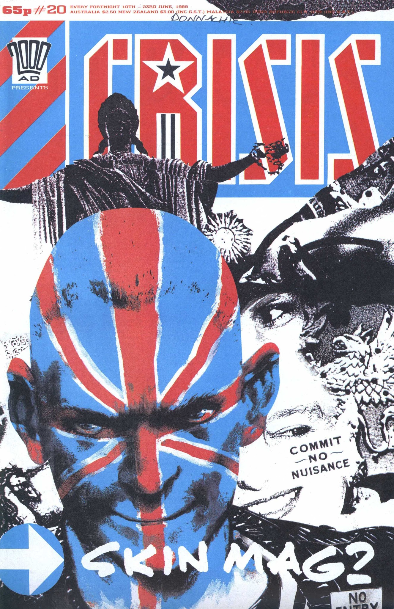 Read online Crisis comic -  Issue #20 - 1