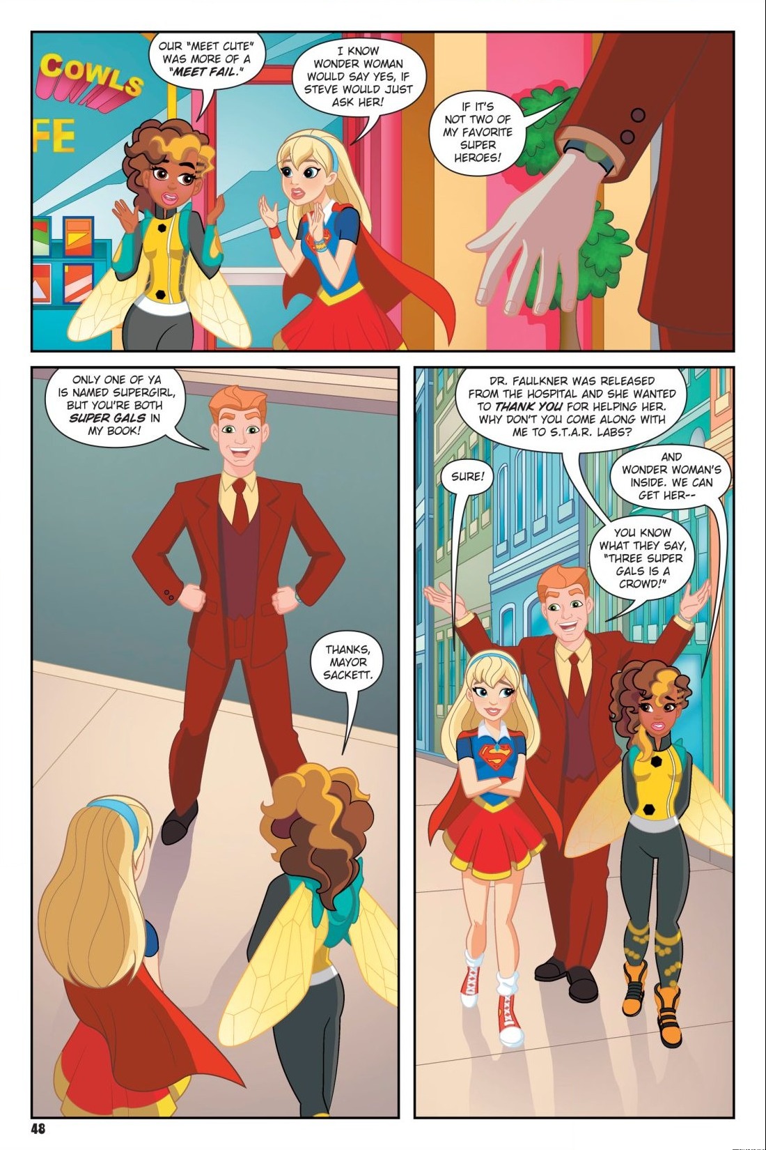 Read online DC Super Hero Girls: Date With Disaster comic -  Issue # TPB - 47