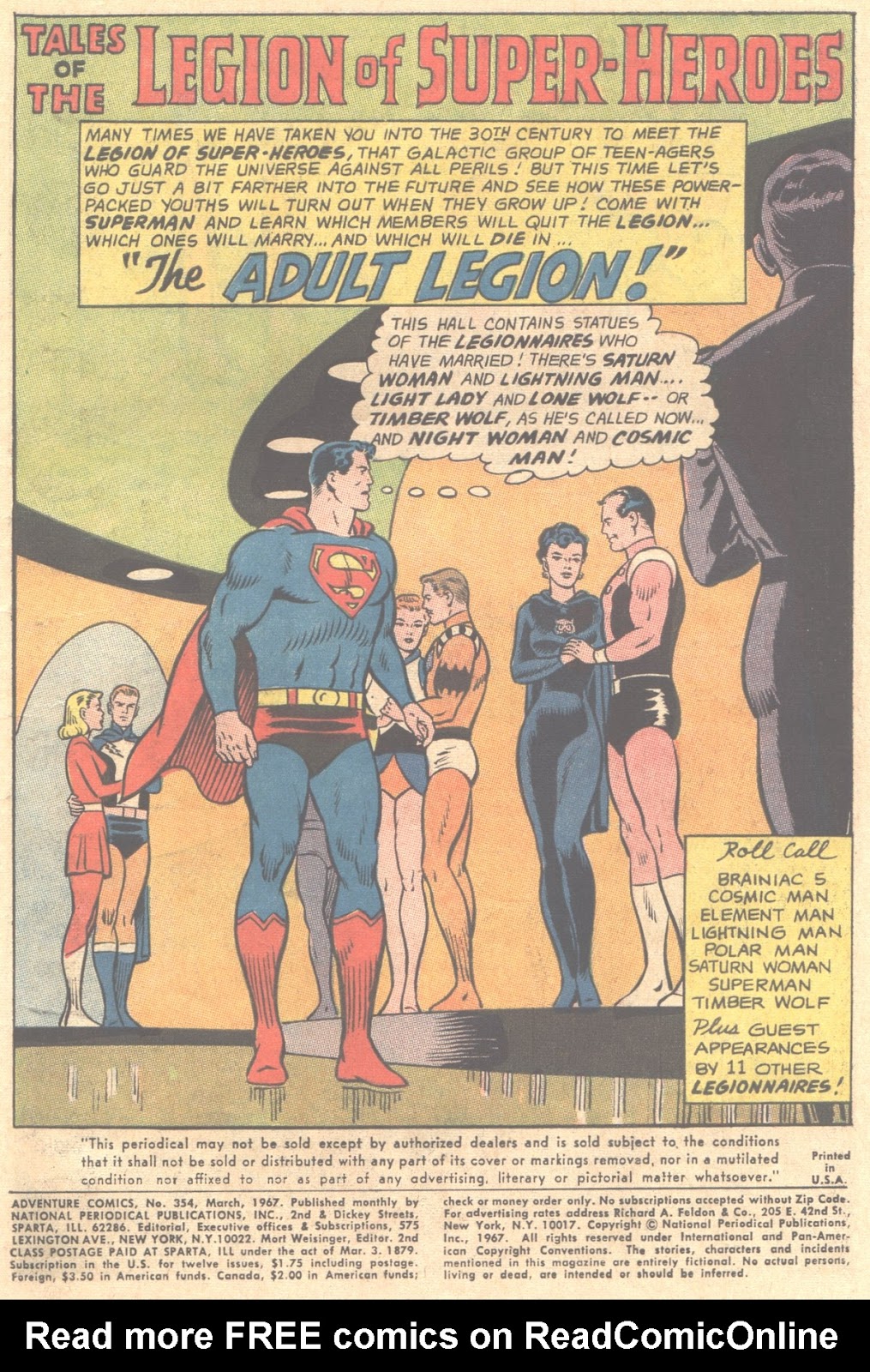 Adventure Comics (1938) issue 354 - Page 3