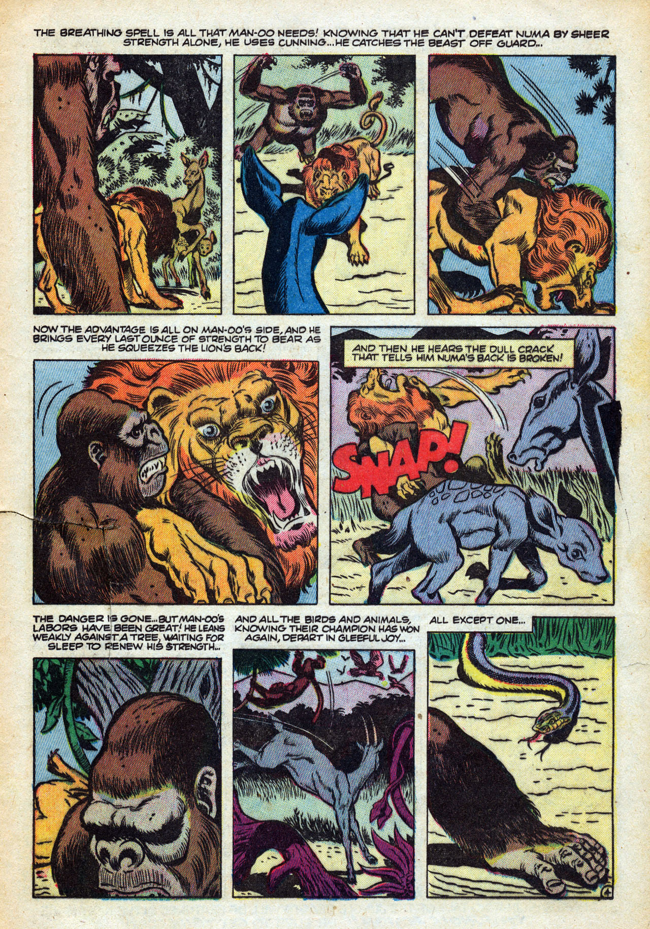 Read online Jungle Action (1954) comic -  Issue #1 - 13