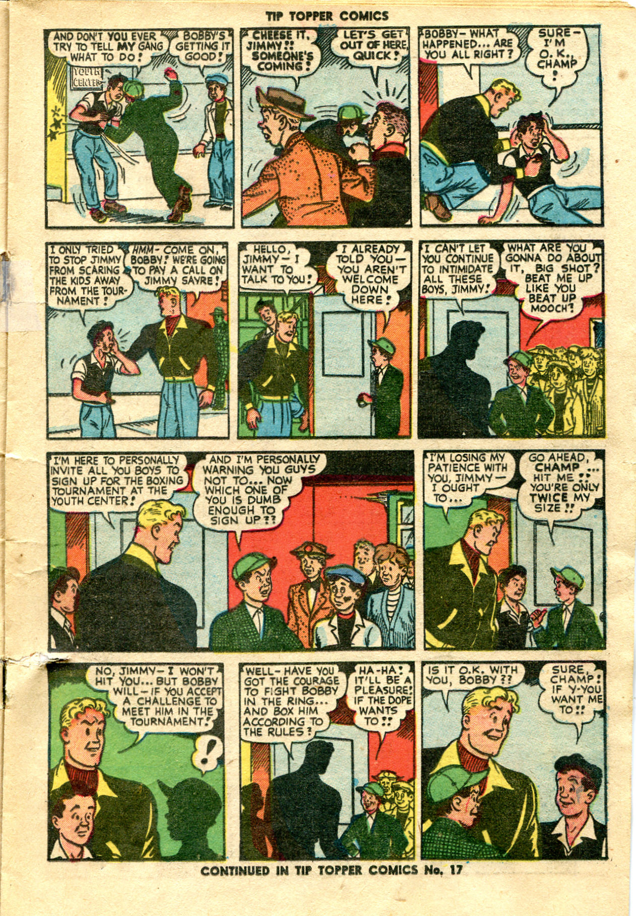 Read online Tip Topper Comics comic -  Issue #16 - 17