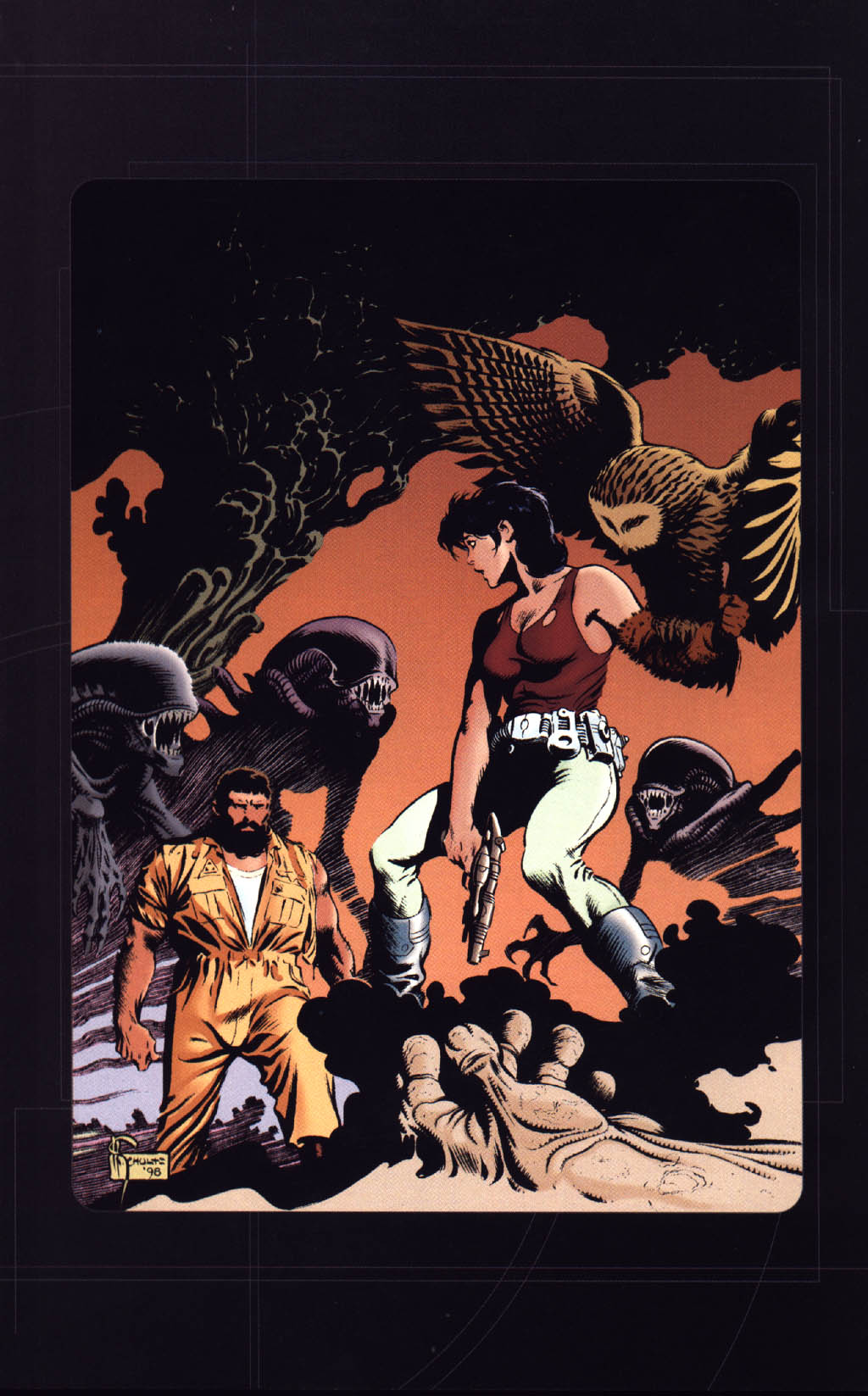 Read online Aliens: Apocalypse - The Destroying Angels comic -  Issue # TPB - 96