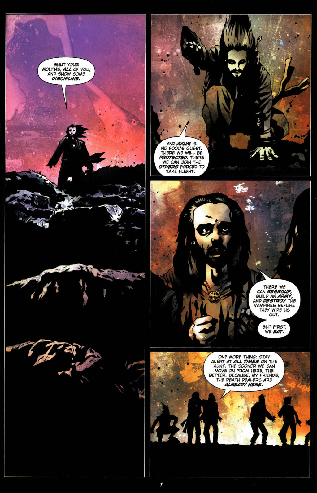 Read online Underworld: Red In Tooth And Claw comic -  Issue #1 - 9