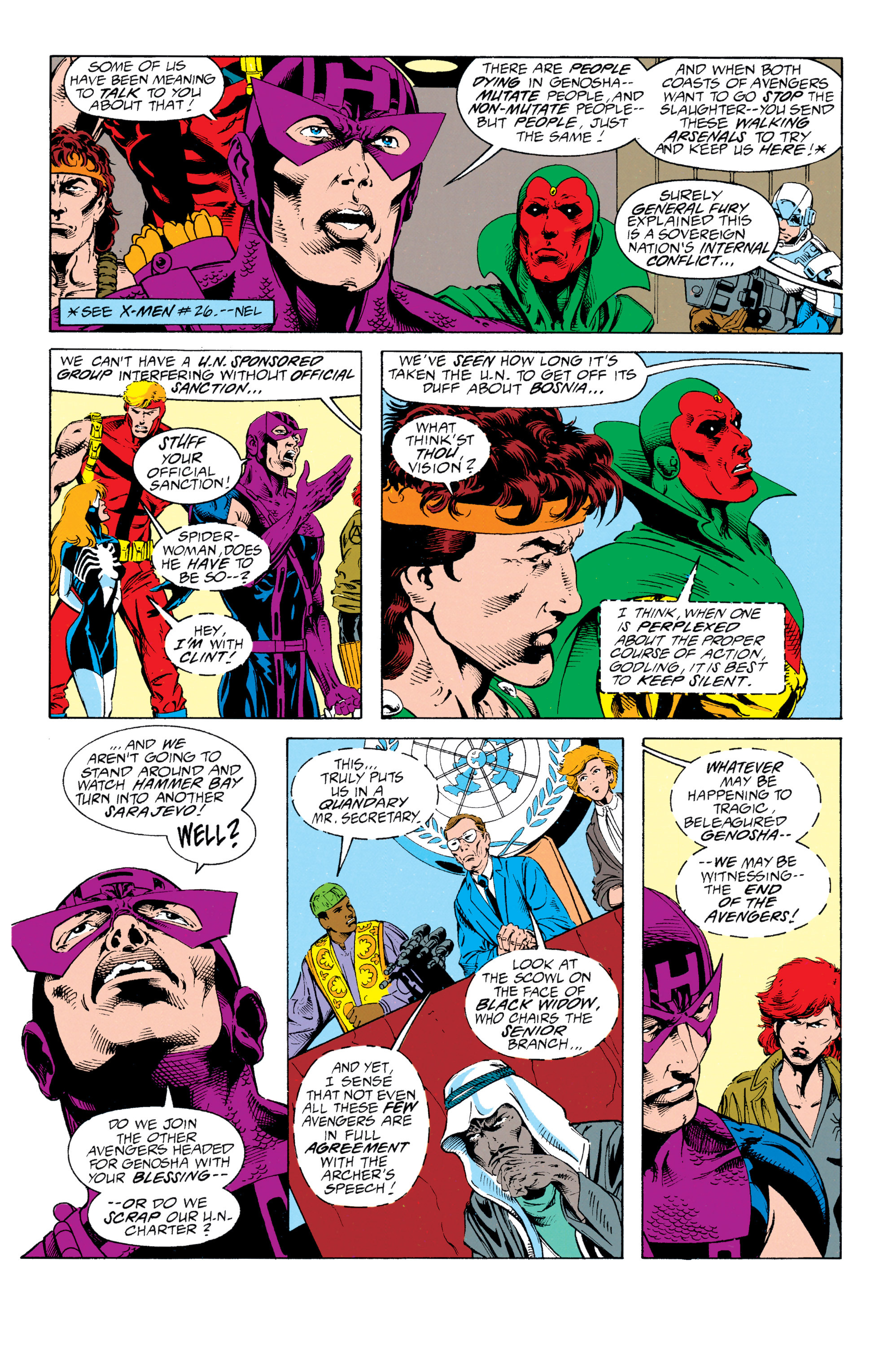 Read online Avengers: Avengers/X-Men - Bloodties comic -  Issue # TPB (Part 1) - 49