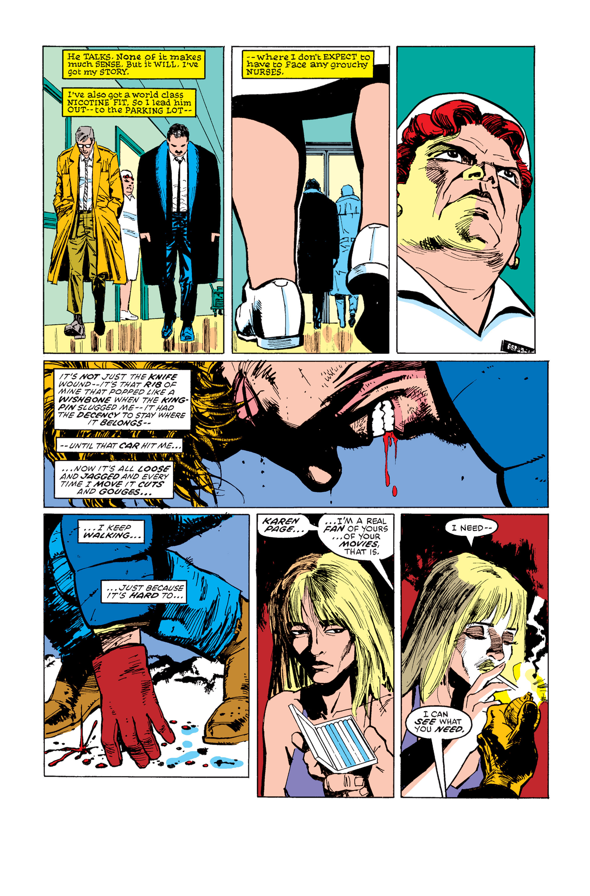 Read online Daredevil: Born Again comic -  Issue # Full - 91