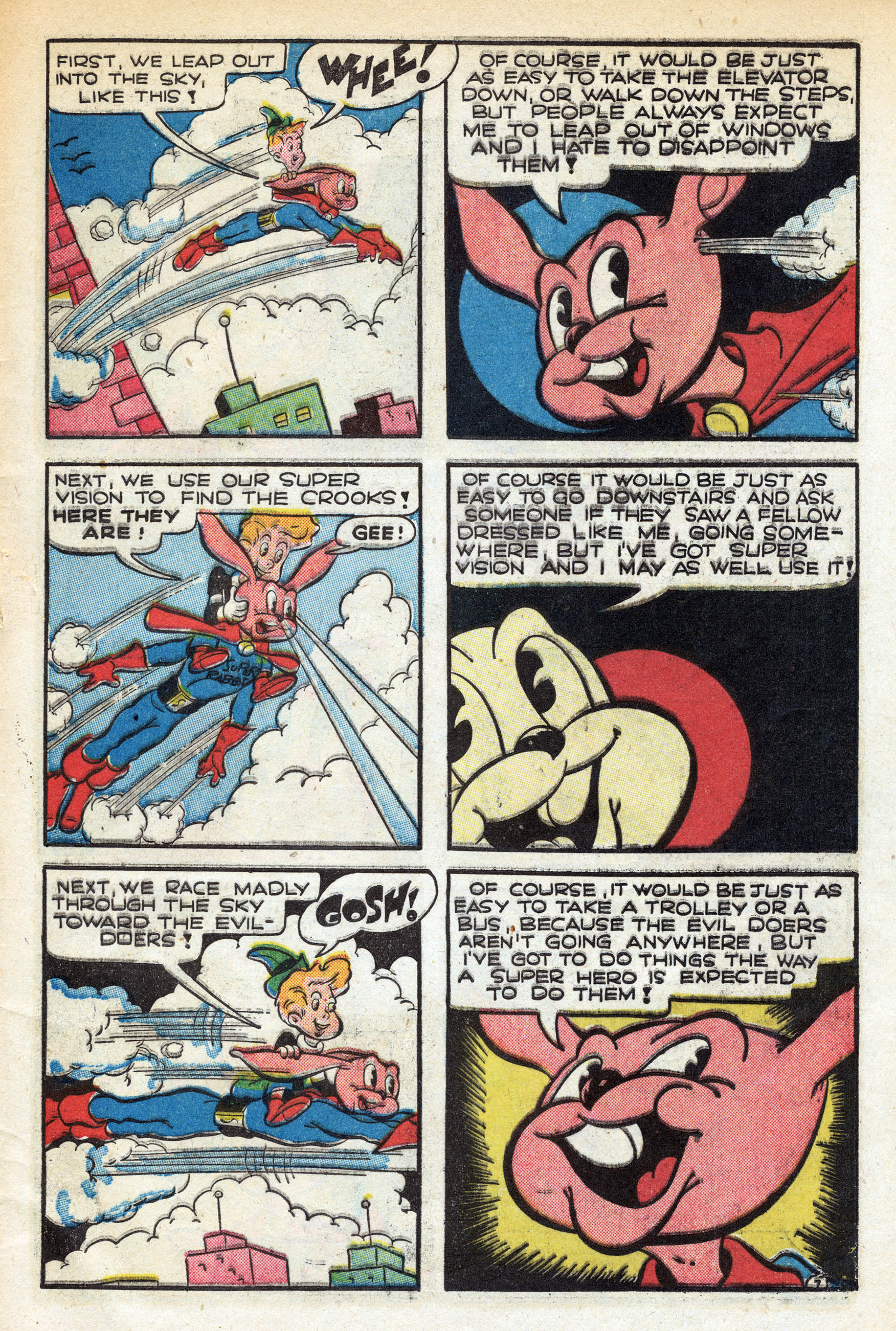 Read online Super Rabbit comic -  Issue #2 - 47
