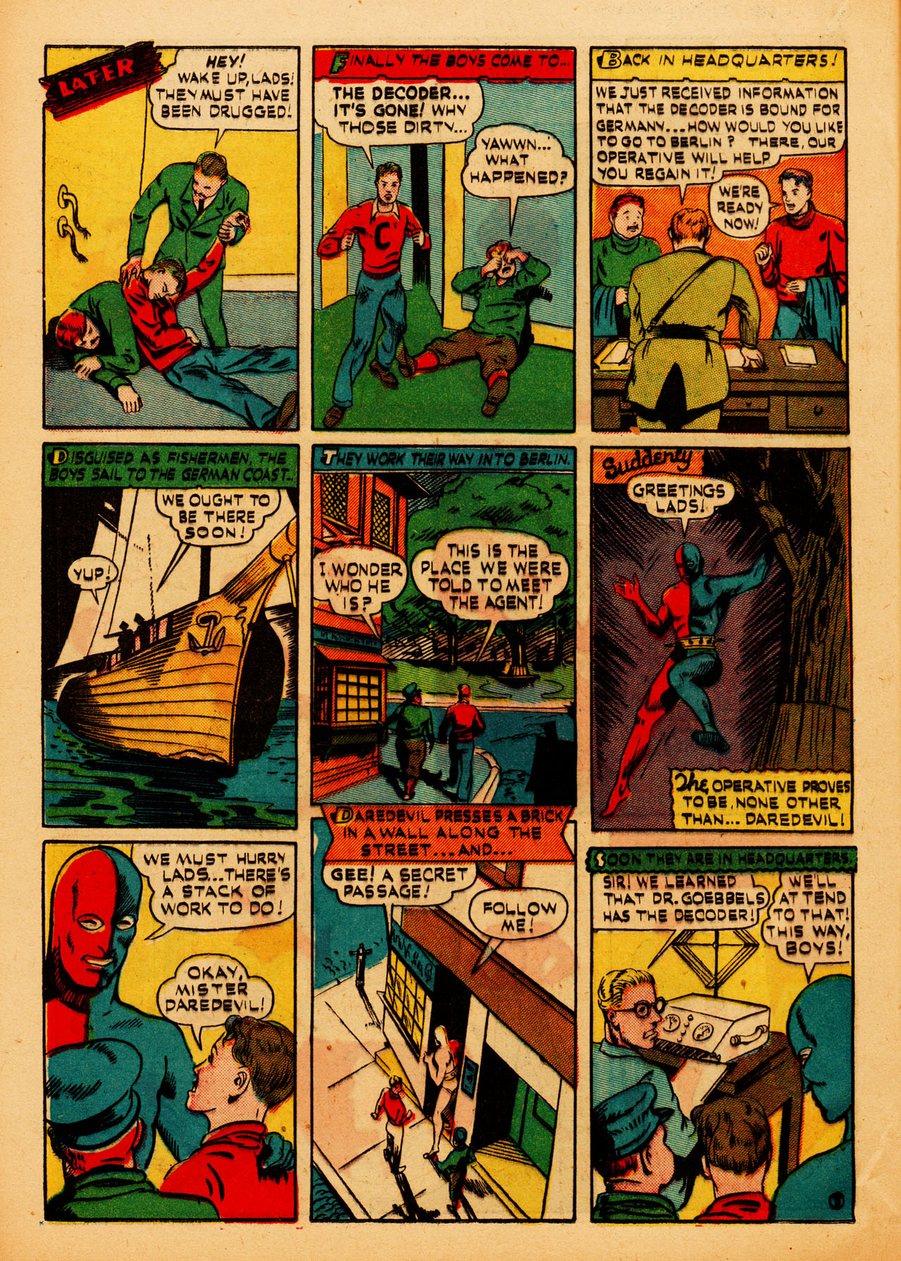Read online Daredevil (1941) comic -  Issue #1 - 37