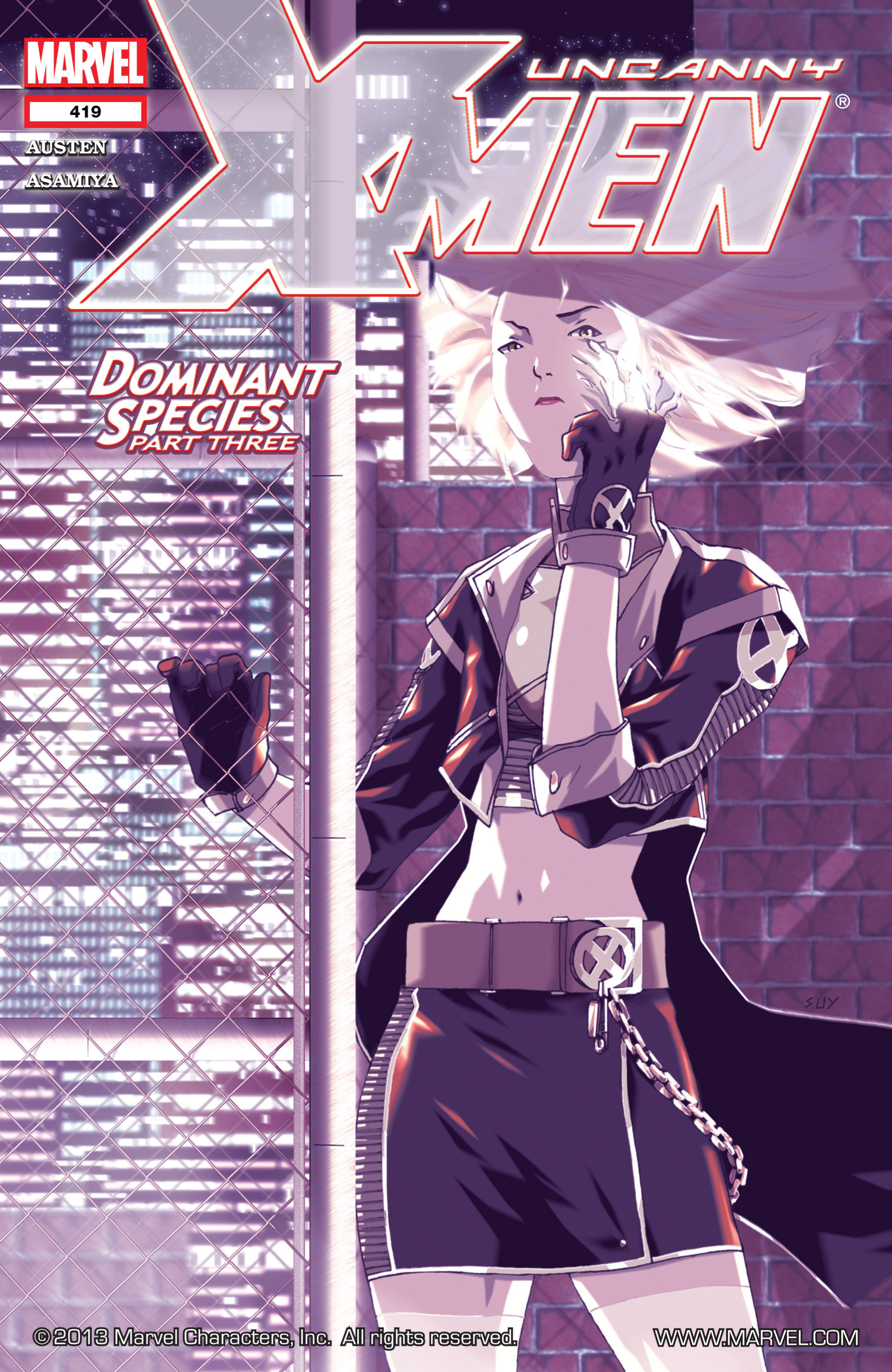 Read online Uncanny X-Men (1963) comic -  Issue #419 - 1