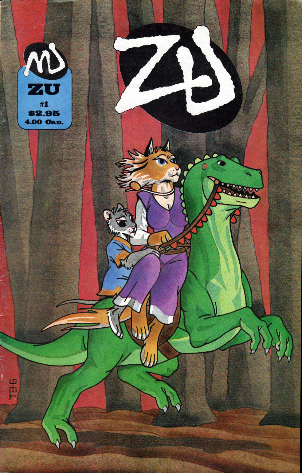 Read online ZU (1995) comic -  Issue #1 - 1