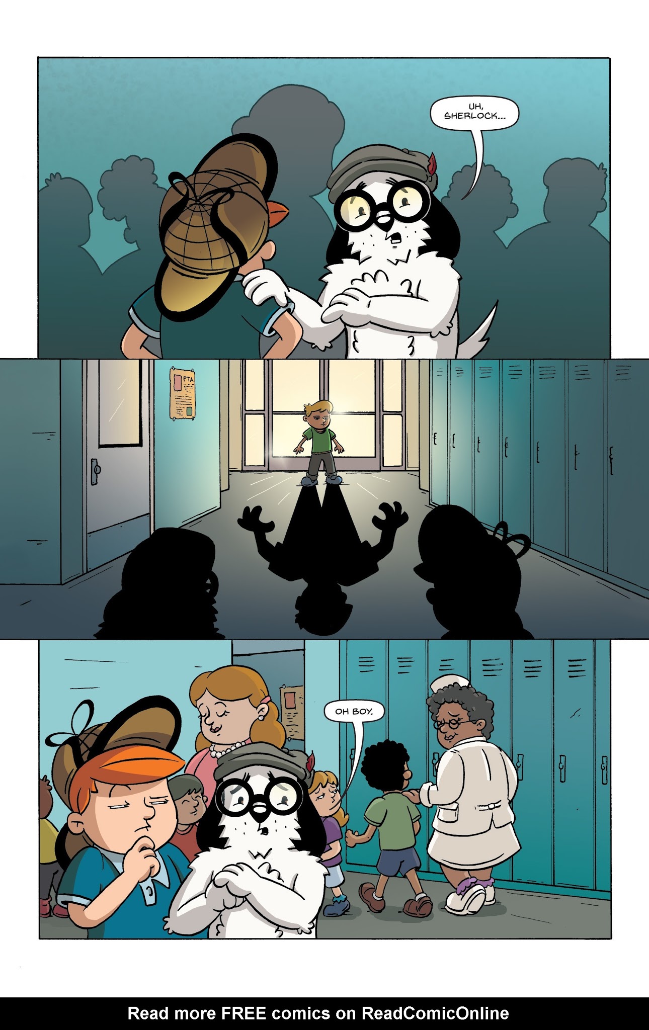 Read online Kid Sherlock comic -  Issue #4 - 7