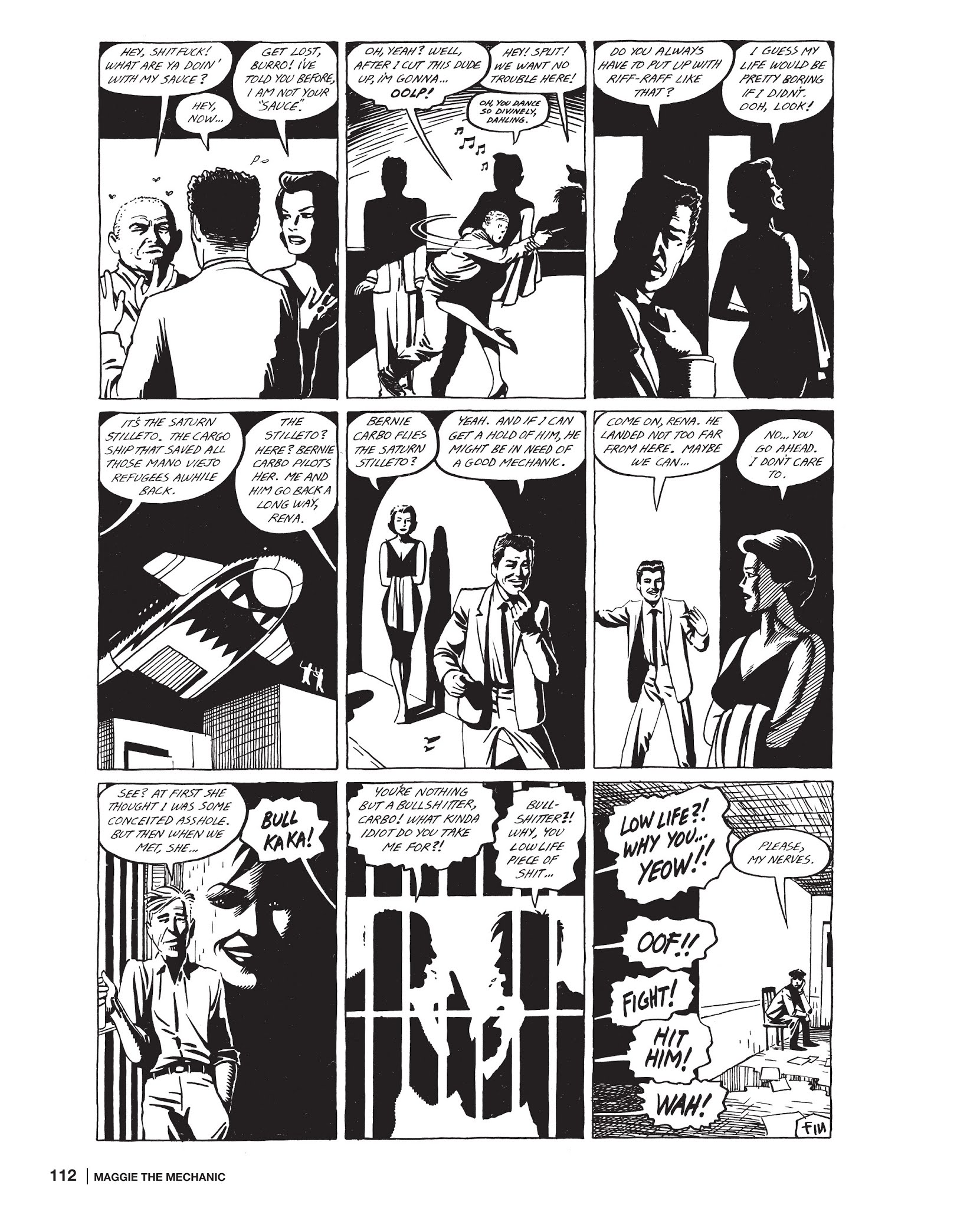 Read online Maggie the Mechanic: The Love & Rockets Library - Locas comic -  Issue # TPB (Part 2) - 13