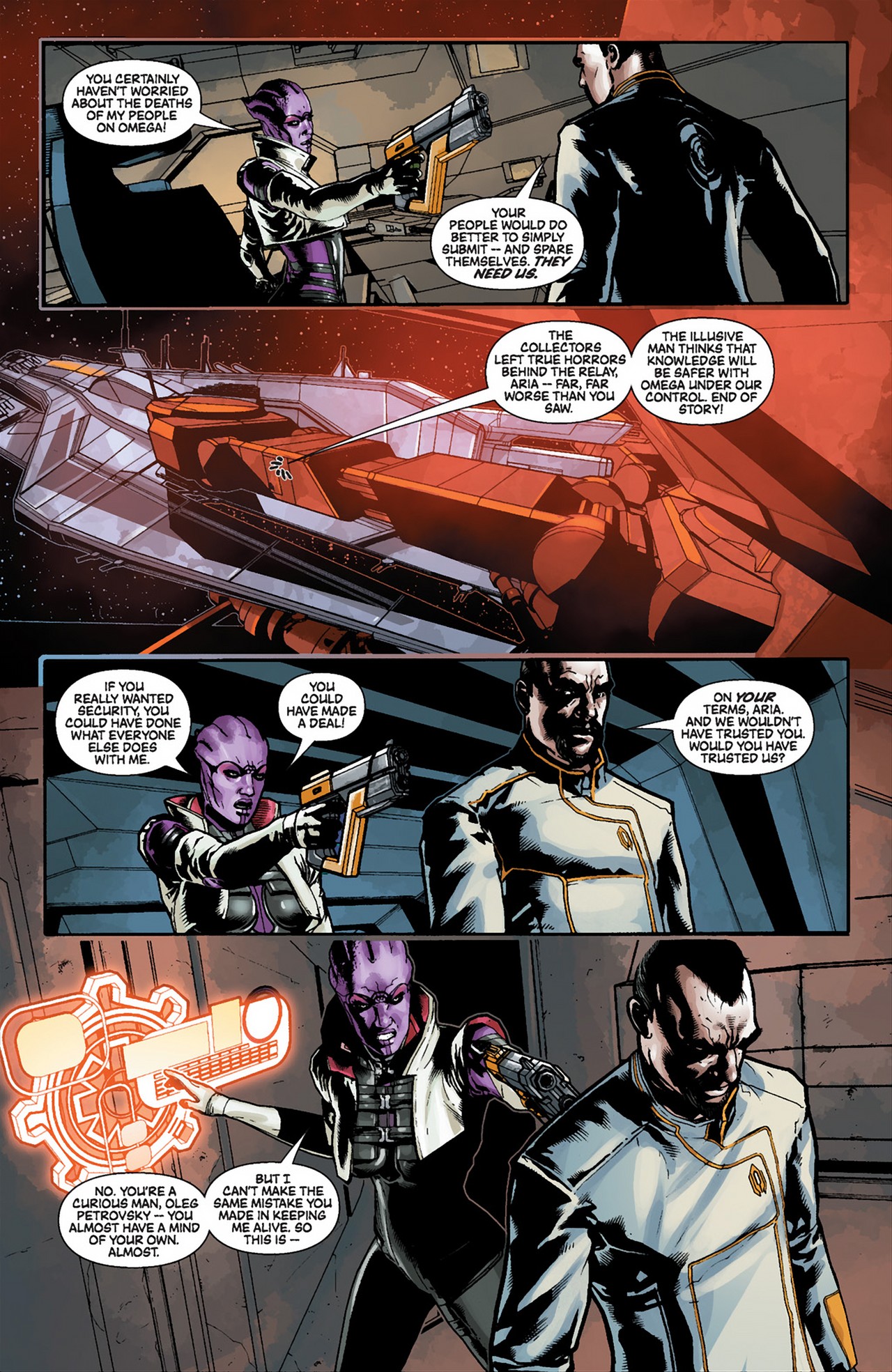 Read online Mass Effect: Invasion comic -  Issue #3 - 20