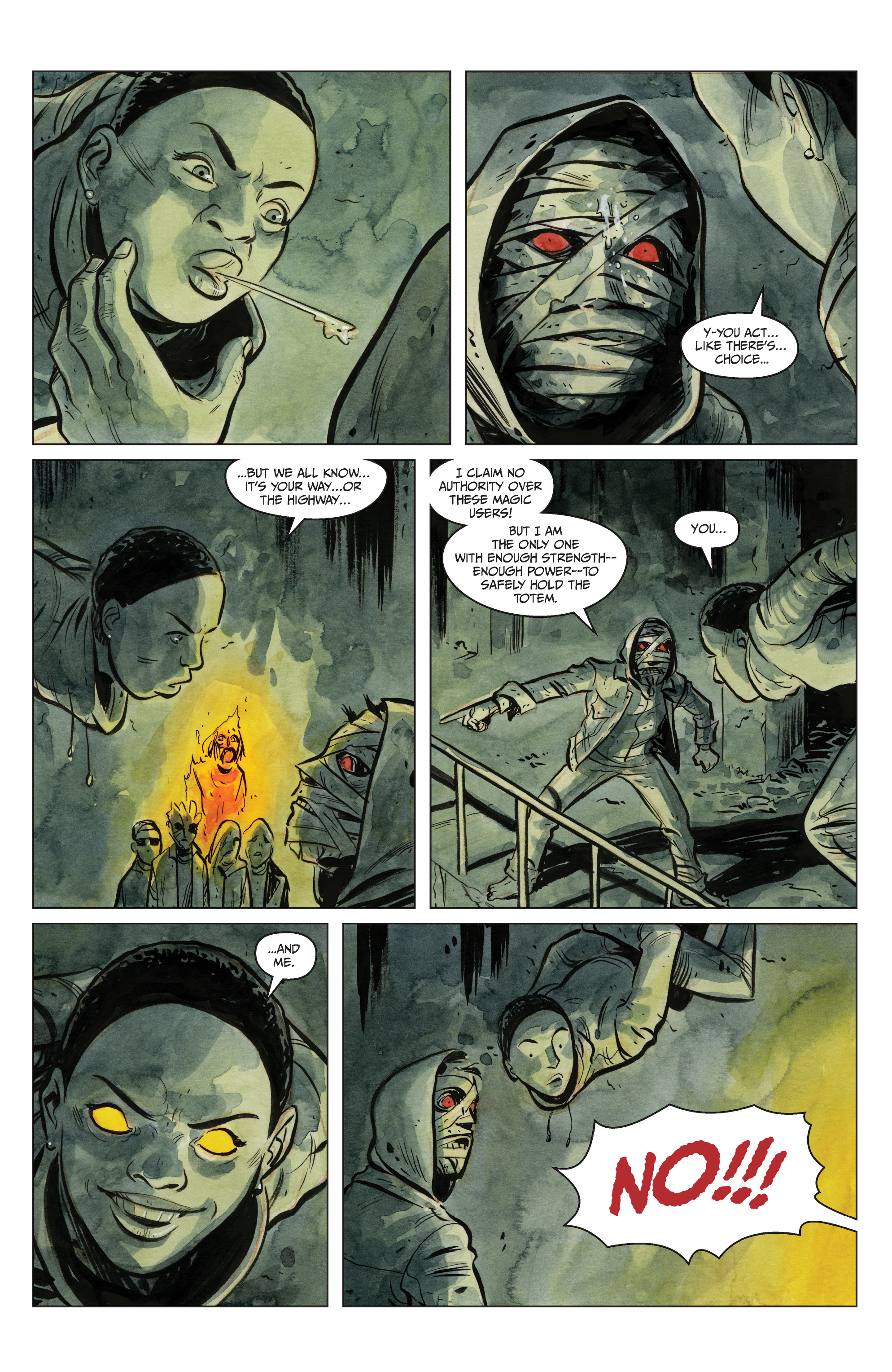 Read online Manor Black comic -  Issue #4 - 8