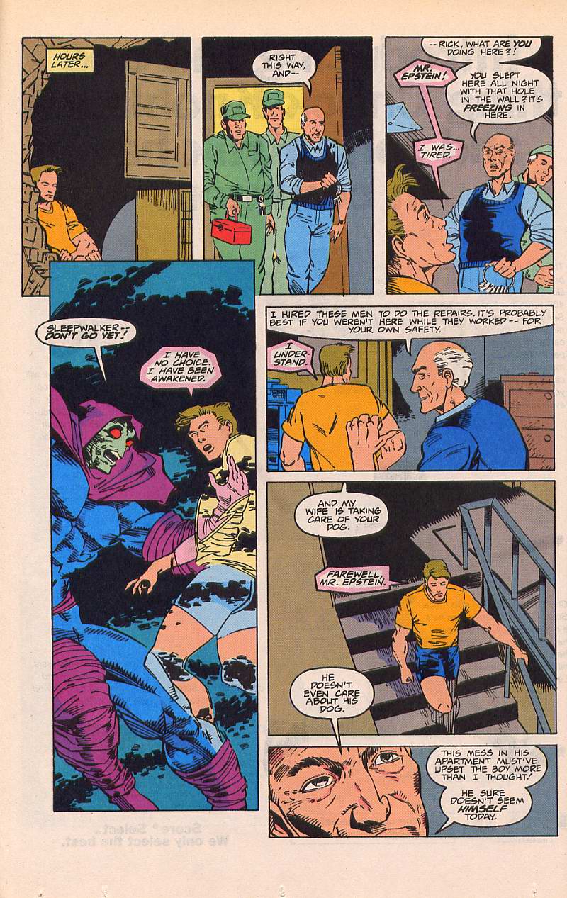 Read online Sleepwalker comic -  Issue #21 - 10