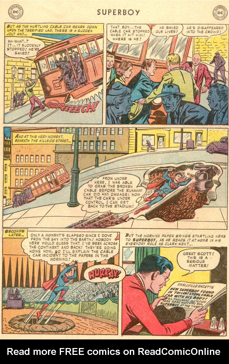 Read online Superboy (1949) comic -  Issue #21 - 29