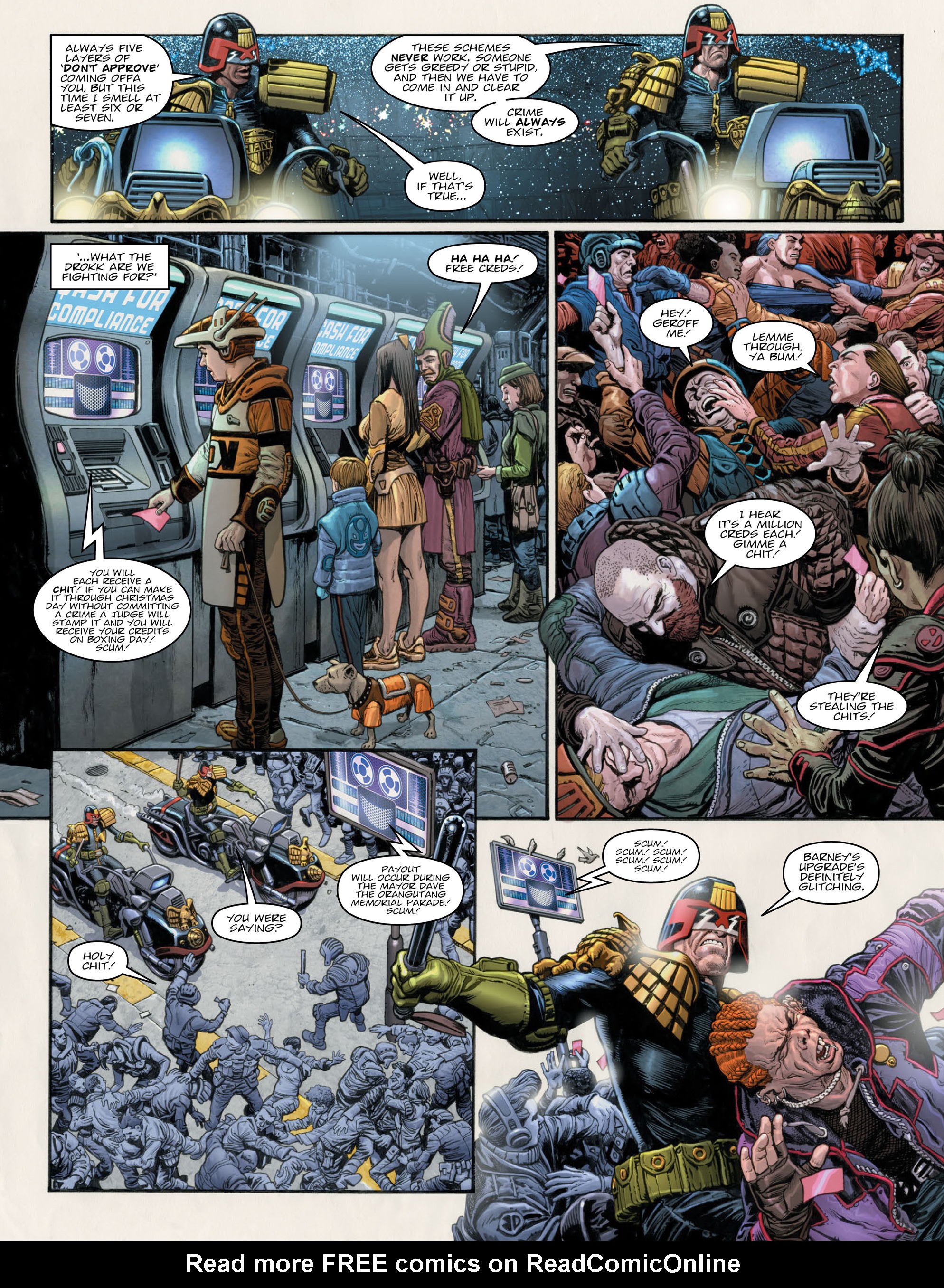 Read online 2000 AD comic -  Issue #2011 - 7