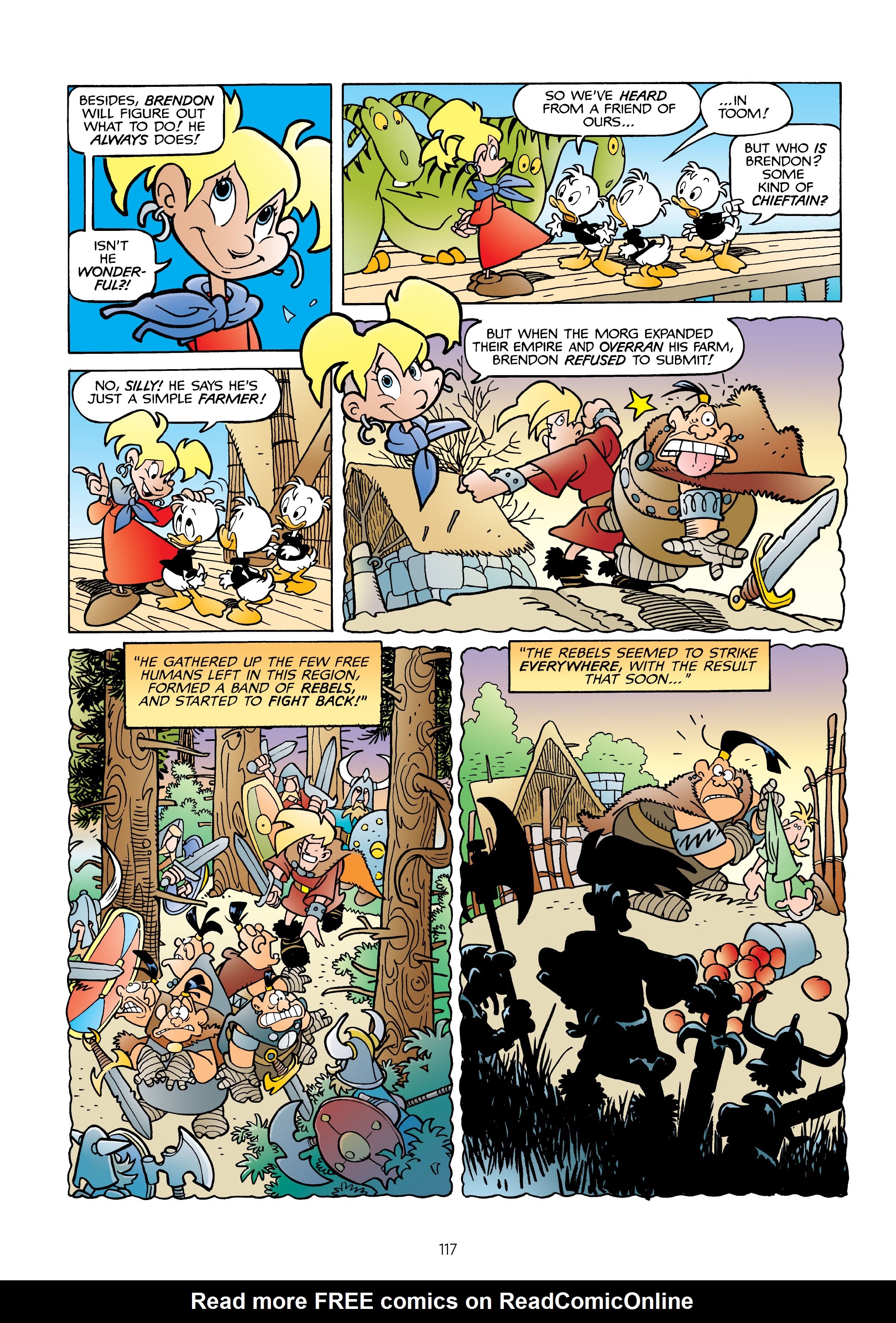 Read online Donald Duck and Uncle Scrooge: World of the Dragonlords comic -  Issue # TPB (Part 2) - 18