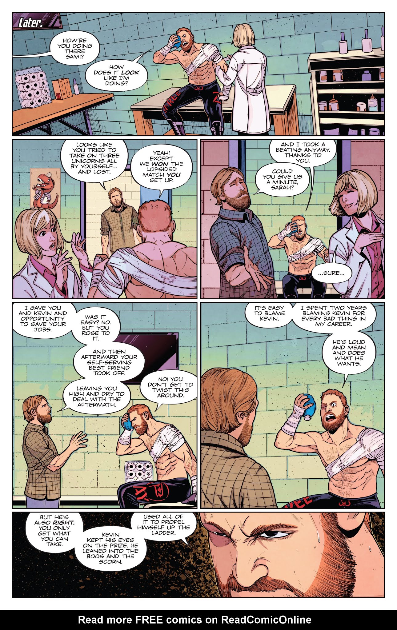 Read online WWE comic -  Issue #20 - 11