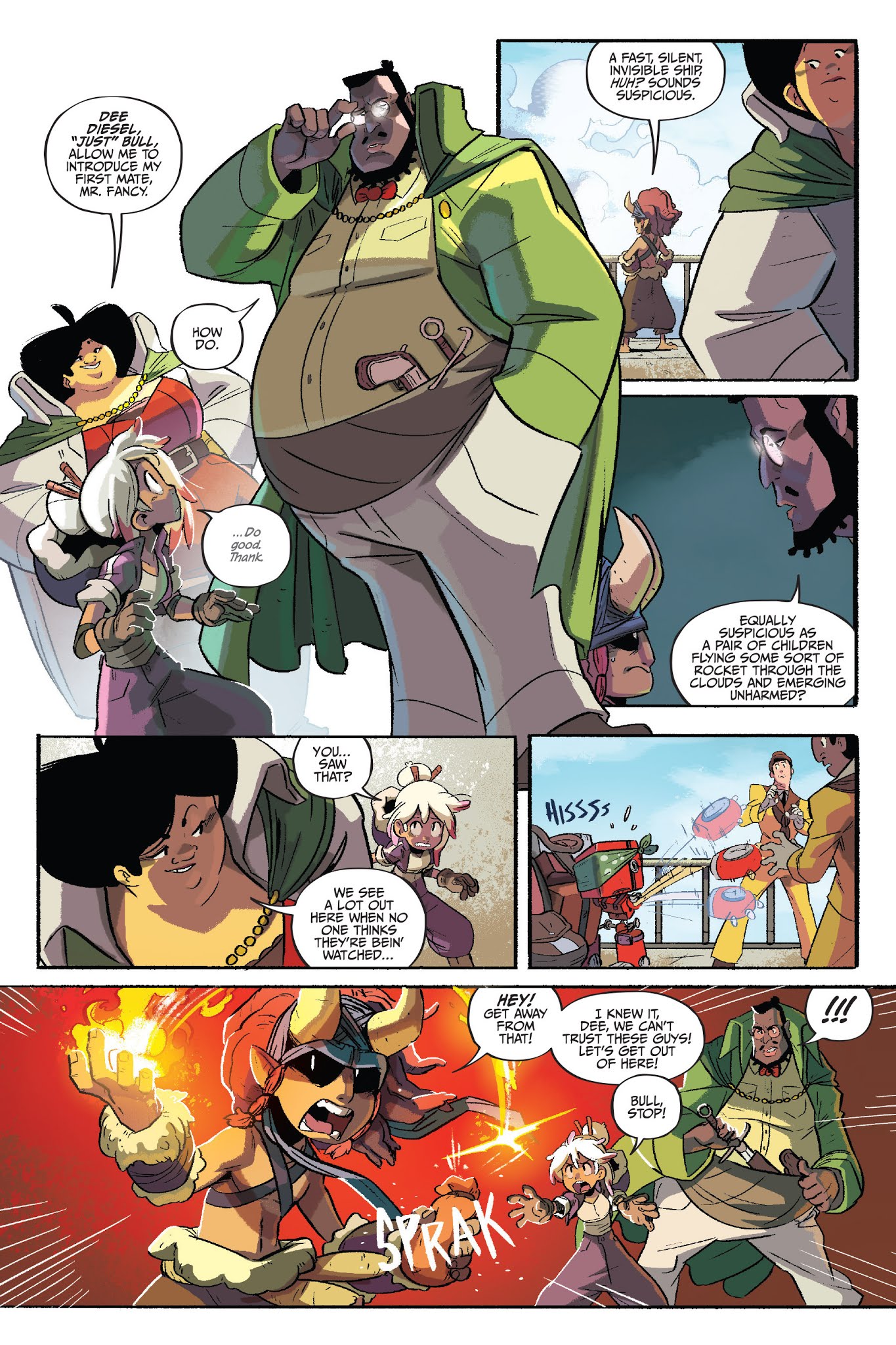 Read online Tyson Hesse's Diesel: Ignition comic -  Issue # TPB (Part 2) - 16