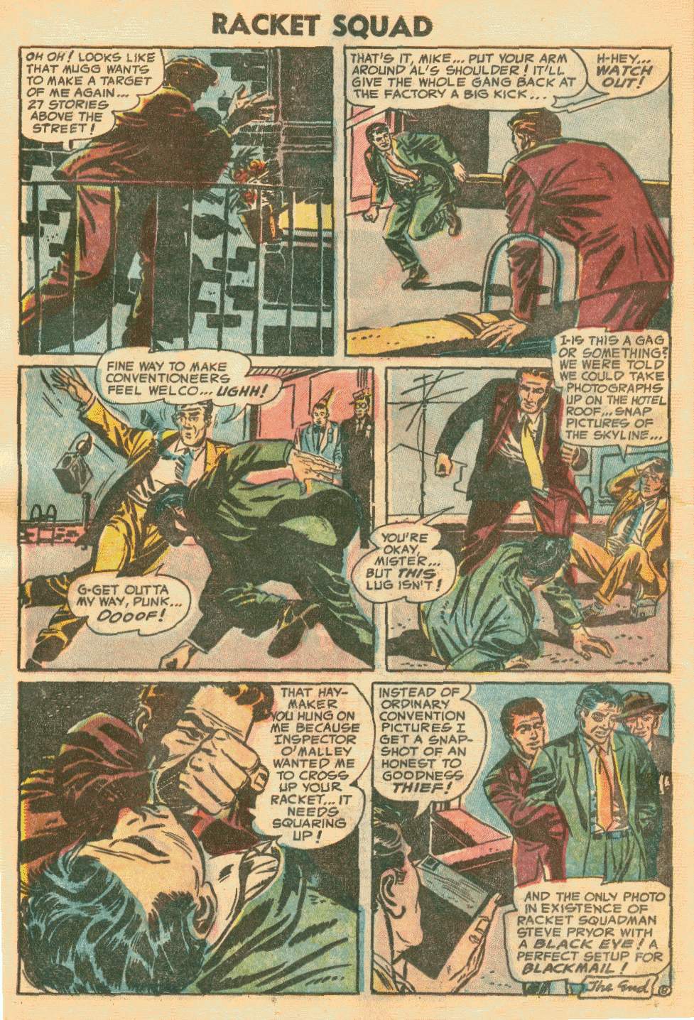 Read online Racket Squad in Action comic -  Issue #11 - 26