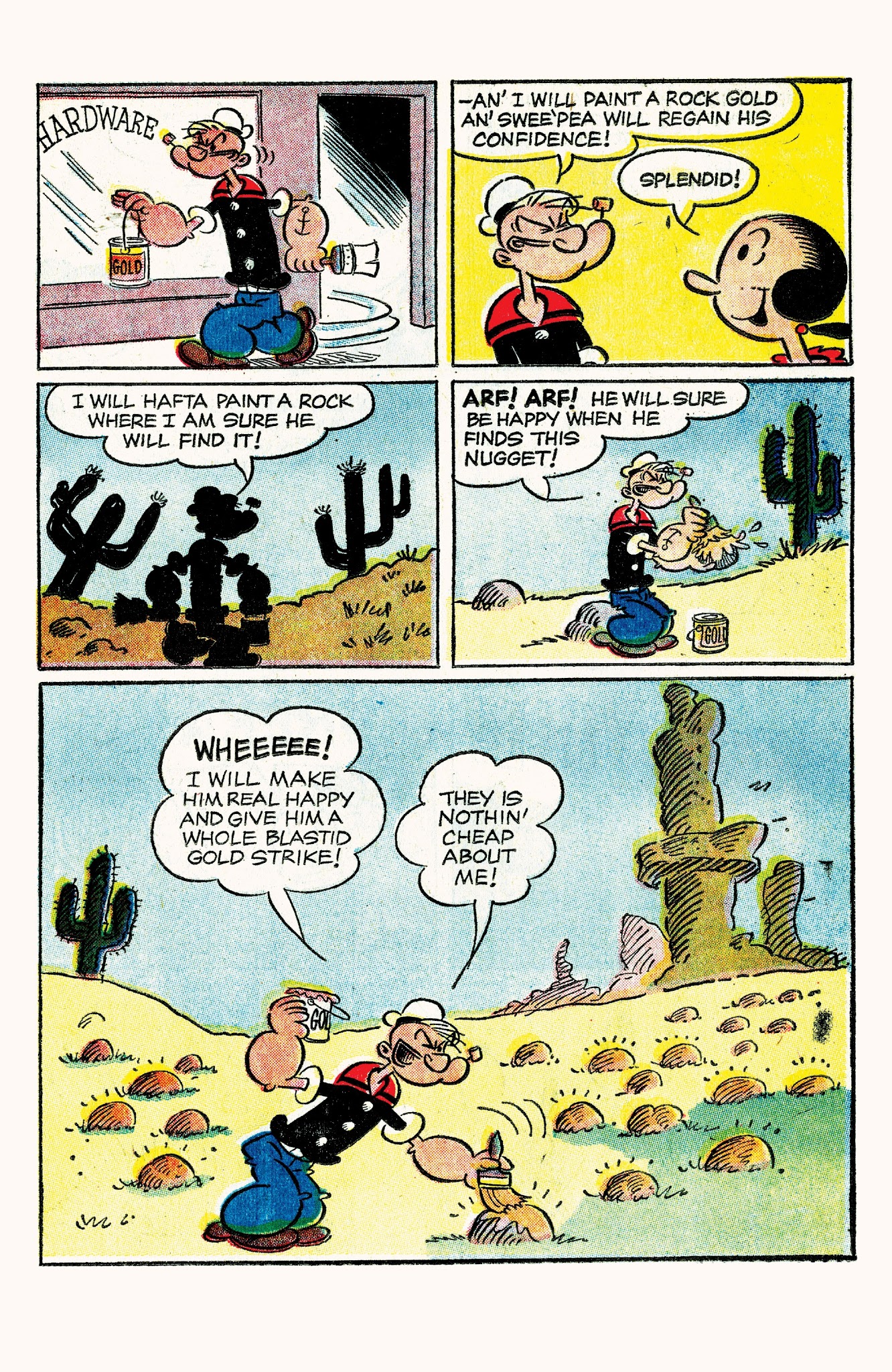 Read online Classic Popeye comic -  Issue #63 - 22