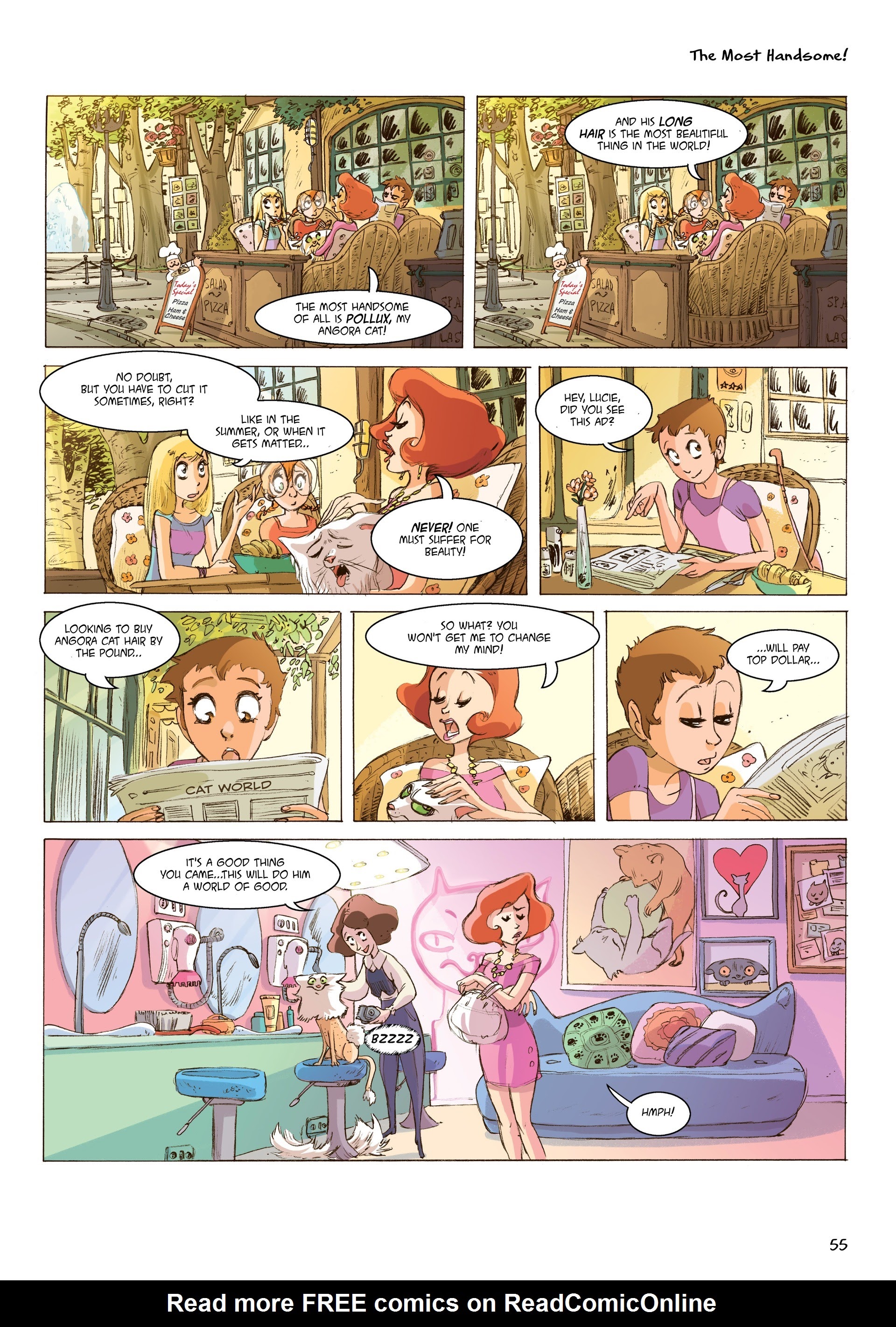 Read online Cats! Purrfect Strangers comic -  Issue # TPB (Part 1) - 56