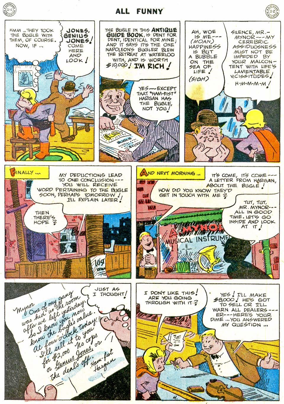 Read online All Funny Comics comic -  Issue #3 - 47