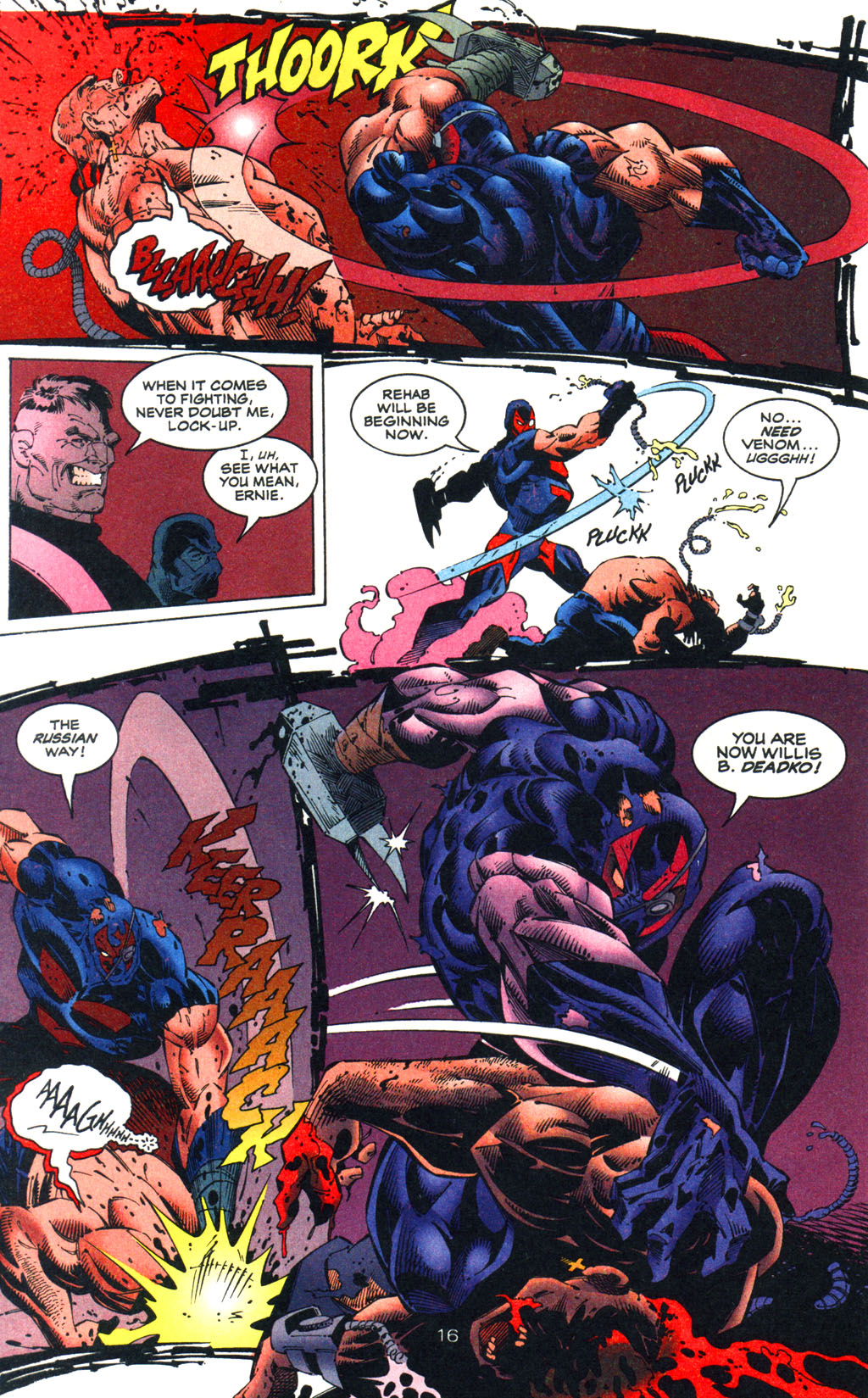 Read online Batman/Wildcat comic -  Issue #2 - 17
