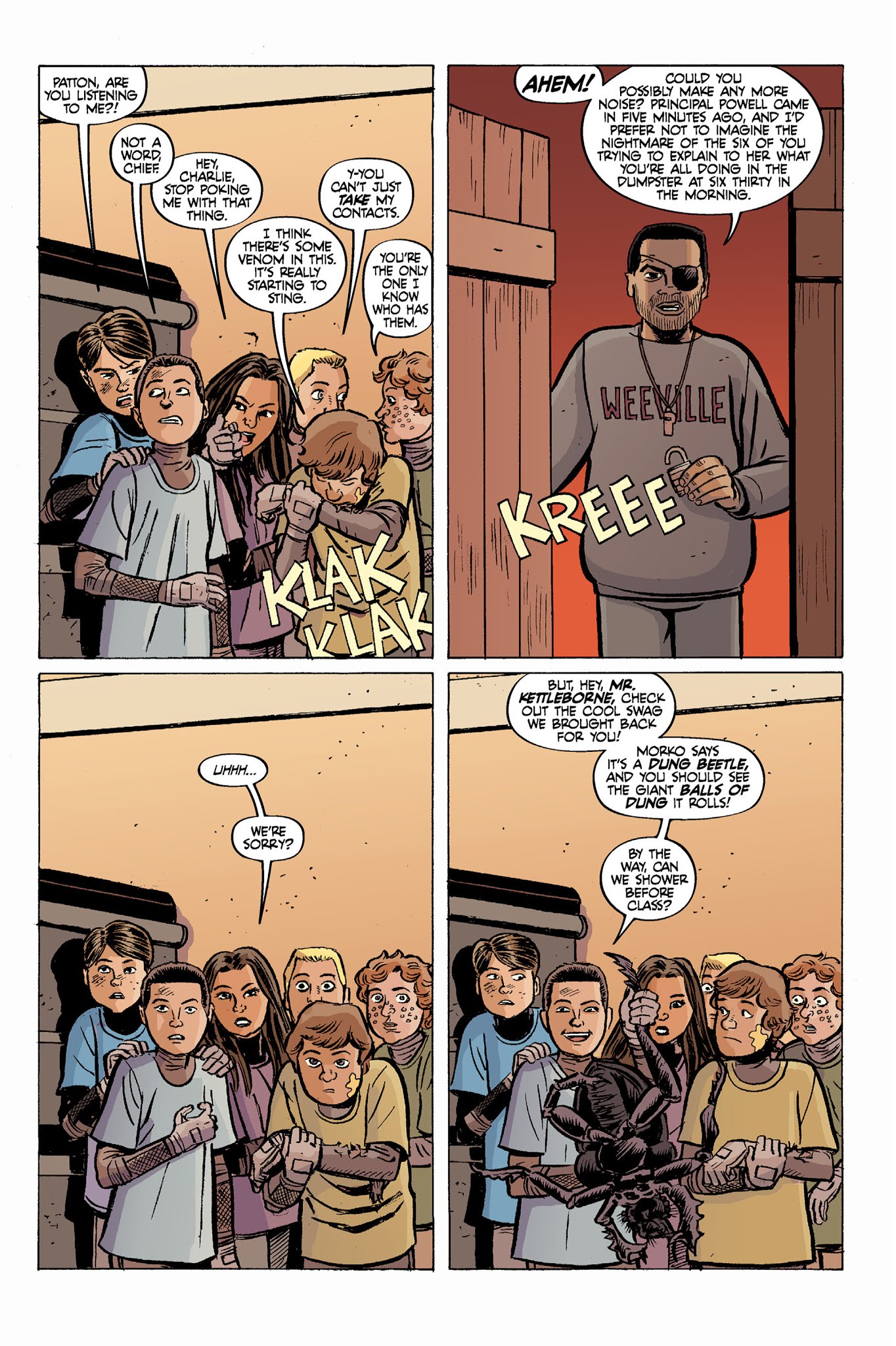 Read online Juice Squeezers: The Great Bug Elevator comic -  Issue # TPB - 37