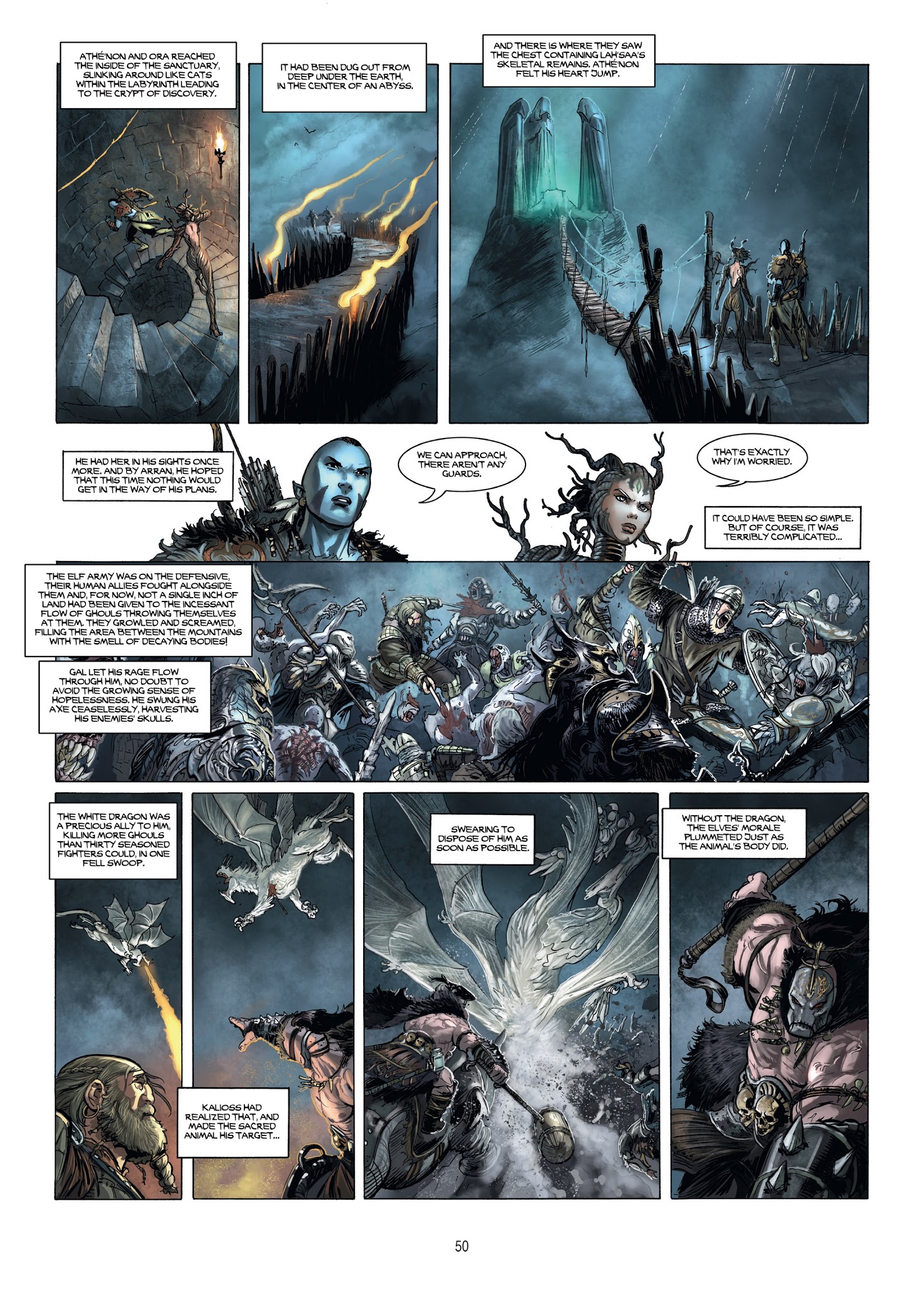 Read online Elves comic -  Issue #16 - 49