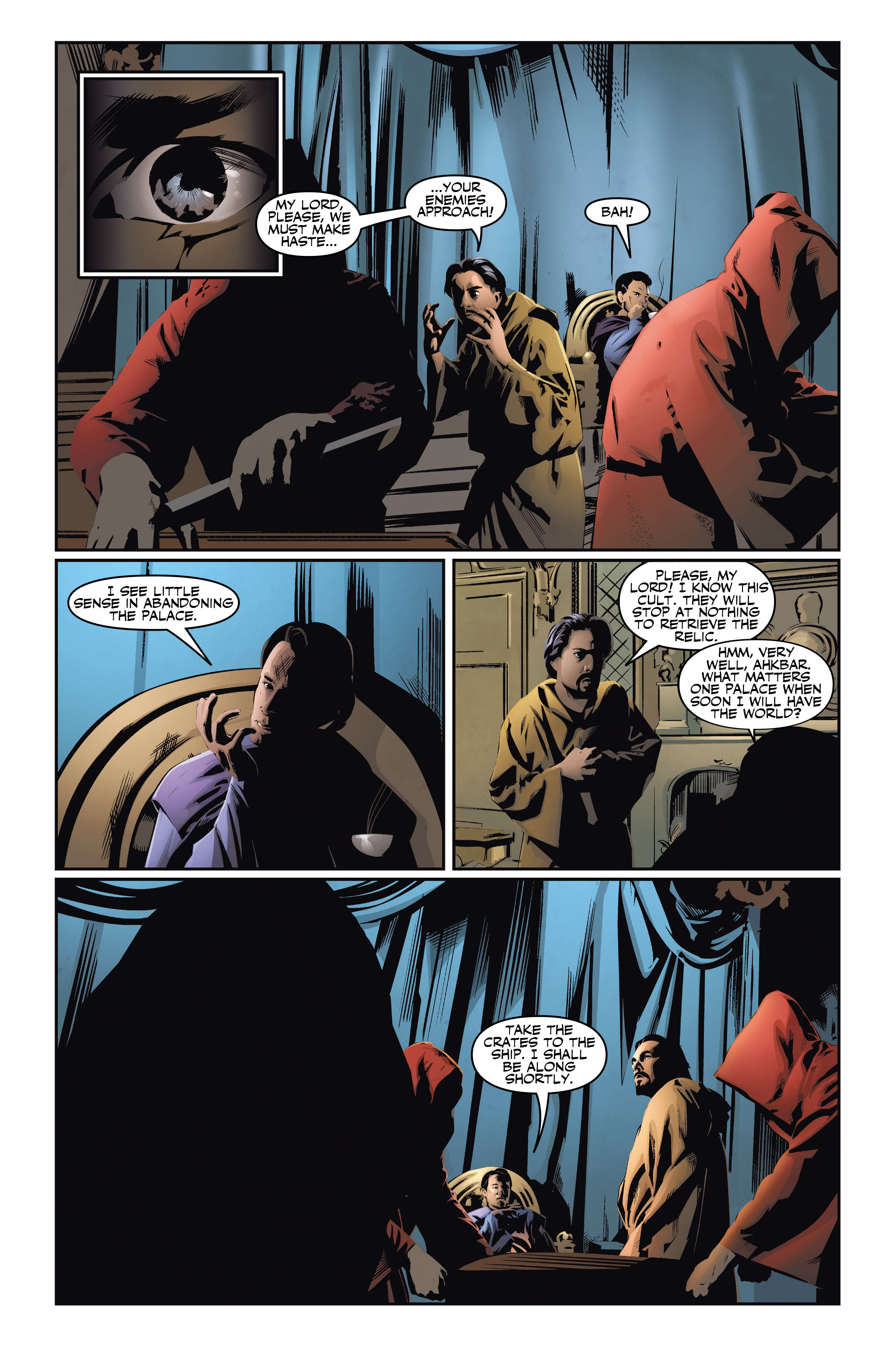Read online Templars comic -  Issue #9 - 17