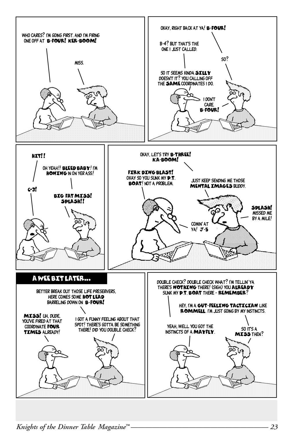 Read online Knights of the Dinner Table comic -  Issue #30 - 25