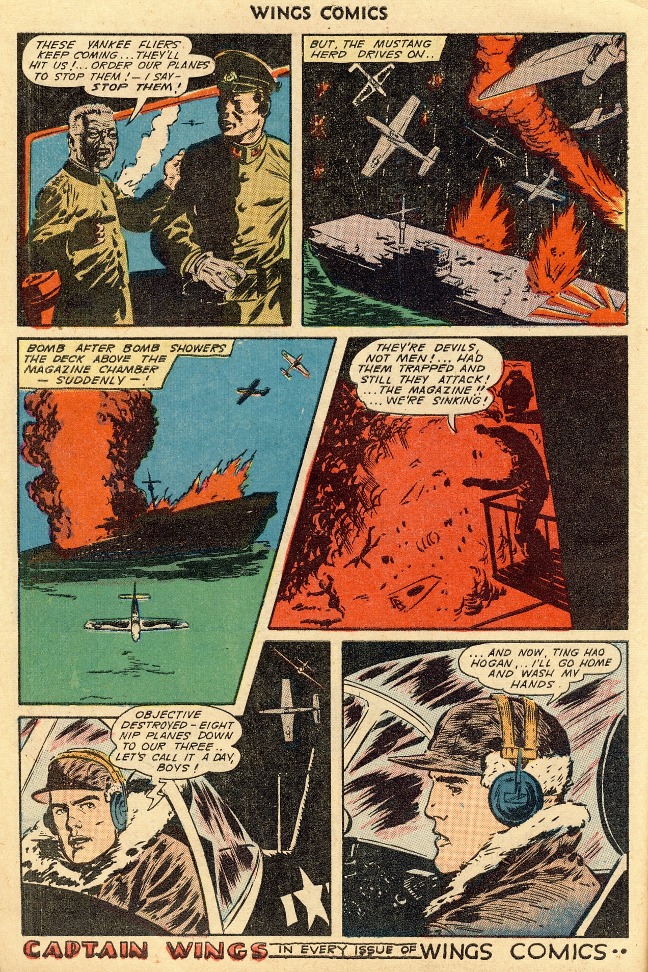 Read online Wings Comics comic -  Issue #49 - 12