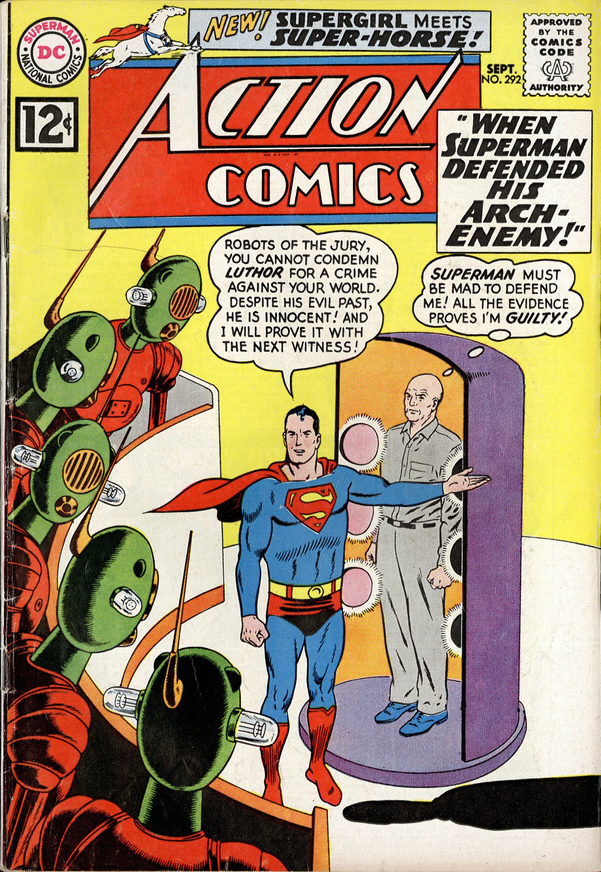Read online Action Comics (1938) comic -  Issue #292 - 1